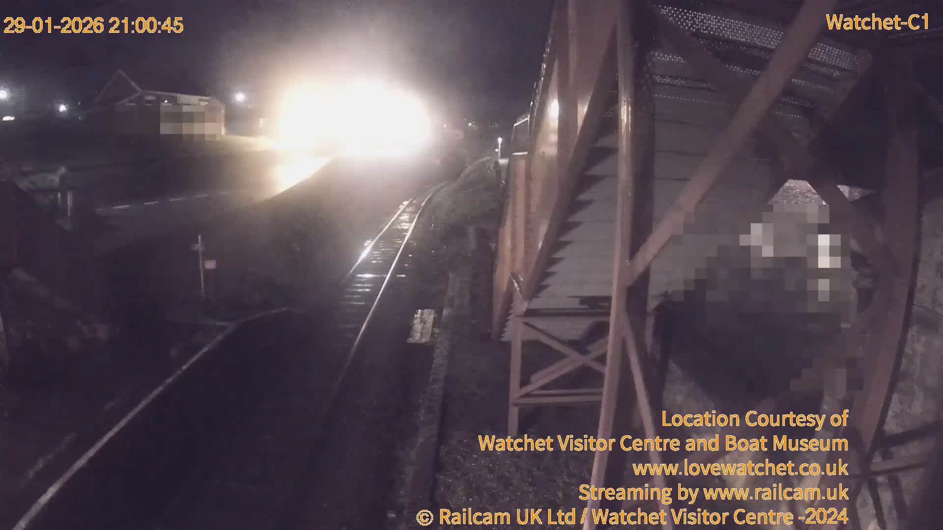 Watchet Railway Station (West Somerset Railway) Southwest Live Cam  - Somerset, South West, England, United Kingdom