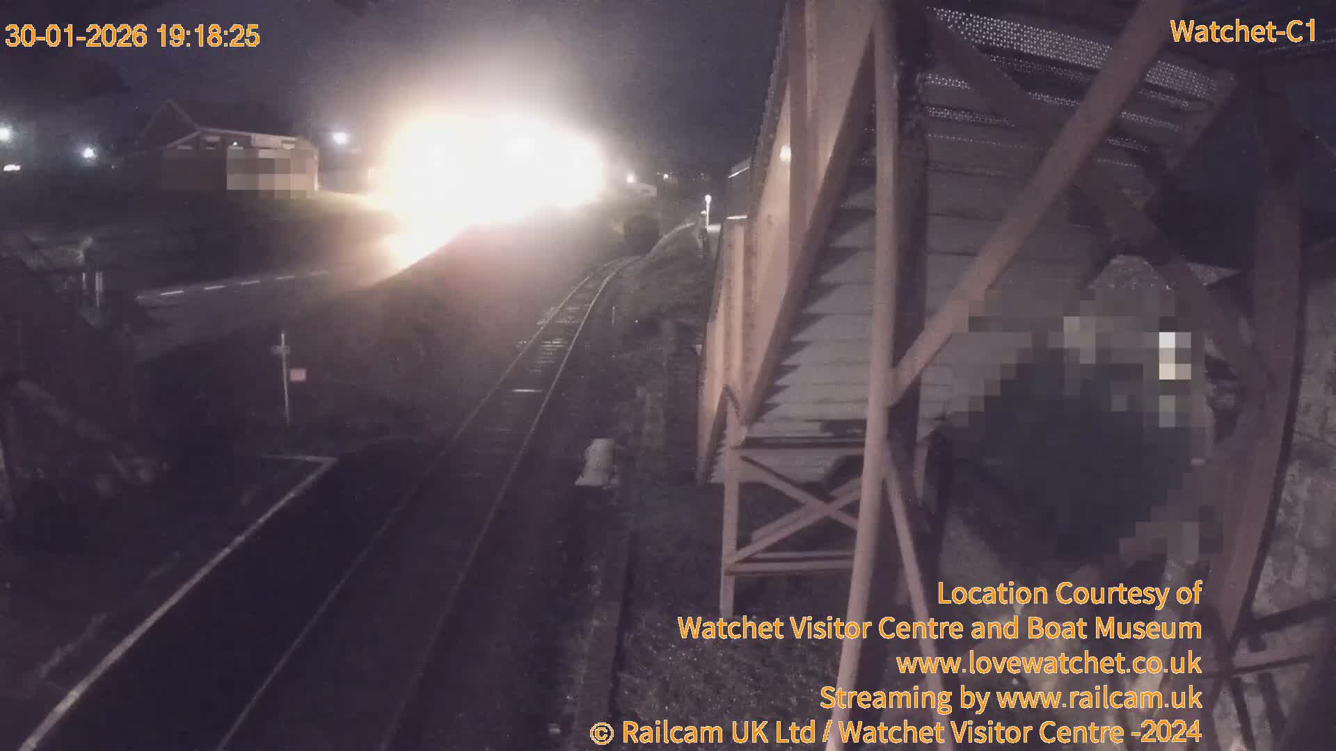 Watchet Railway Station (West Somerset Railway) Southwest Live Cam  - Somerset, South West, England, United Kingdom