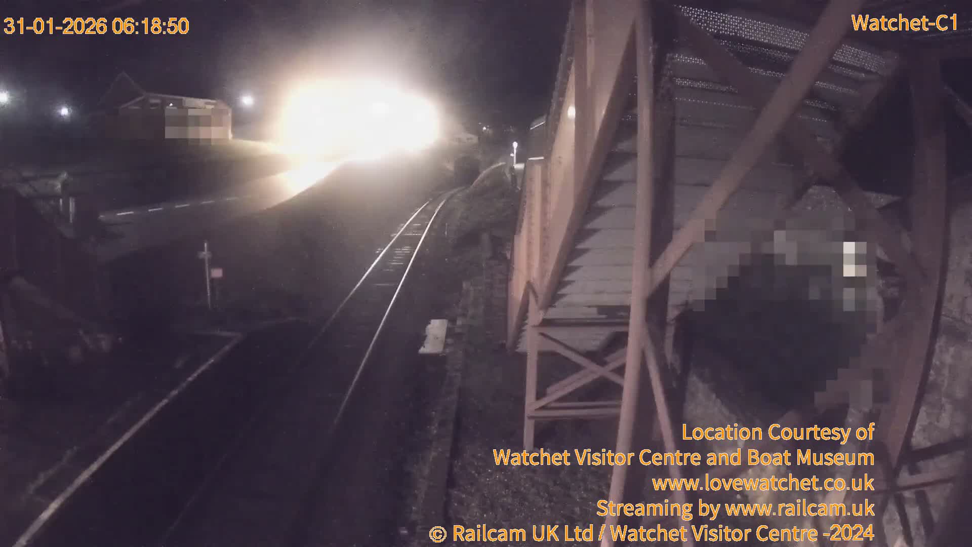 Watchet Railway Station (West Somerset Railway) Southwest Live Cam  - Somerset, South West, England, United Kingdom