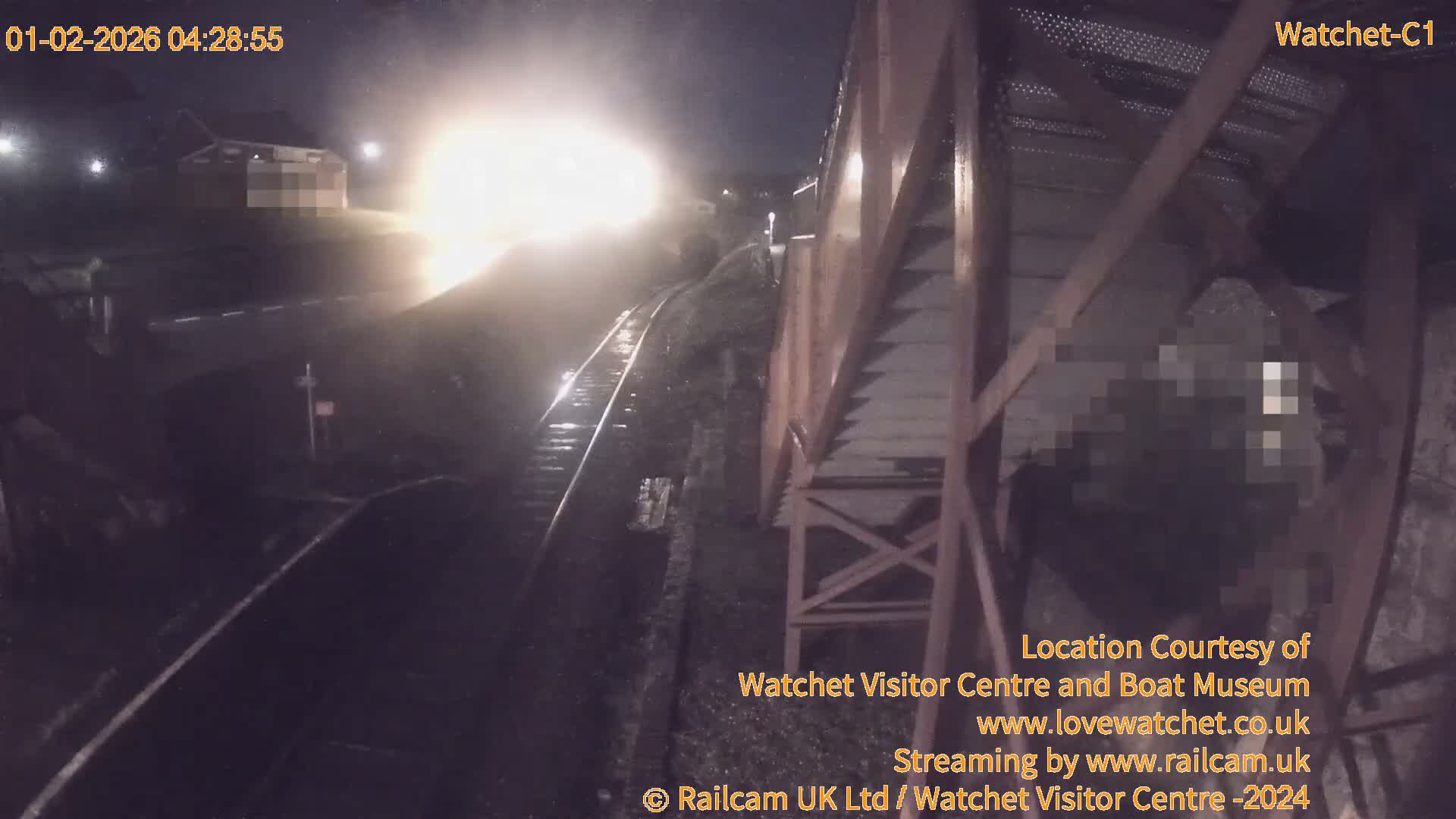 Watchet Railway Station (West Somerset Railway) Southwest Live Cam  - Somerset, South West, England, United Kingdom