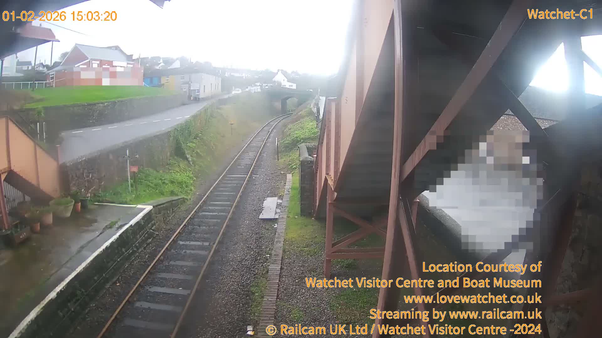 Watchet Railway Station (West Somerset Railway) Southwest Live Cam  - Somerset, South West, England, United Kingdom