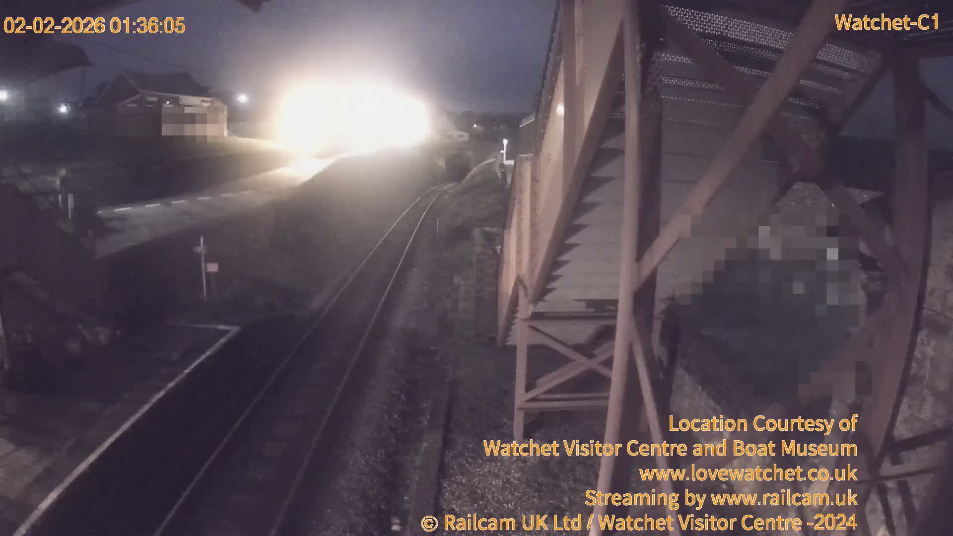 Watchet Railway Station (West Somerset Railway) Southwest Live Cam  - Somerset, South West, England, United Kingdom