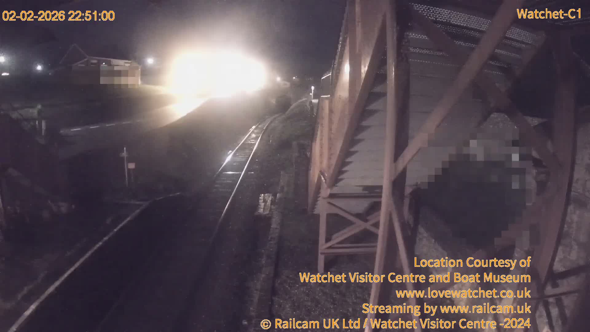 Watchet Railway Station (West Somerset Railway) Southwest Live Cam  - Somerset, South West, England, United Kingdom