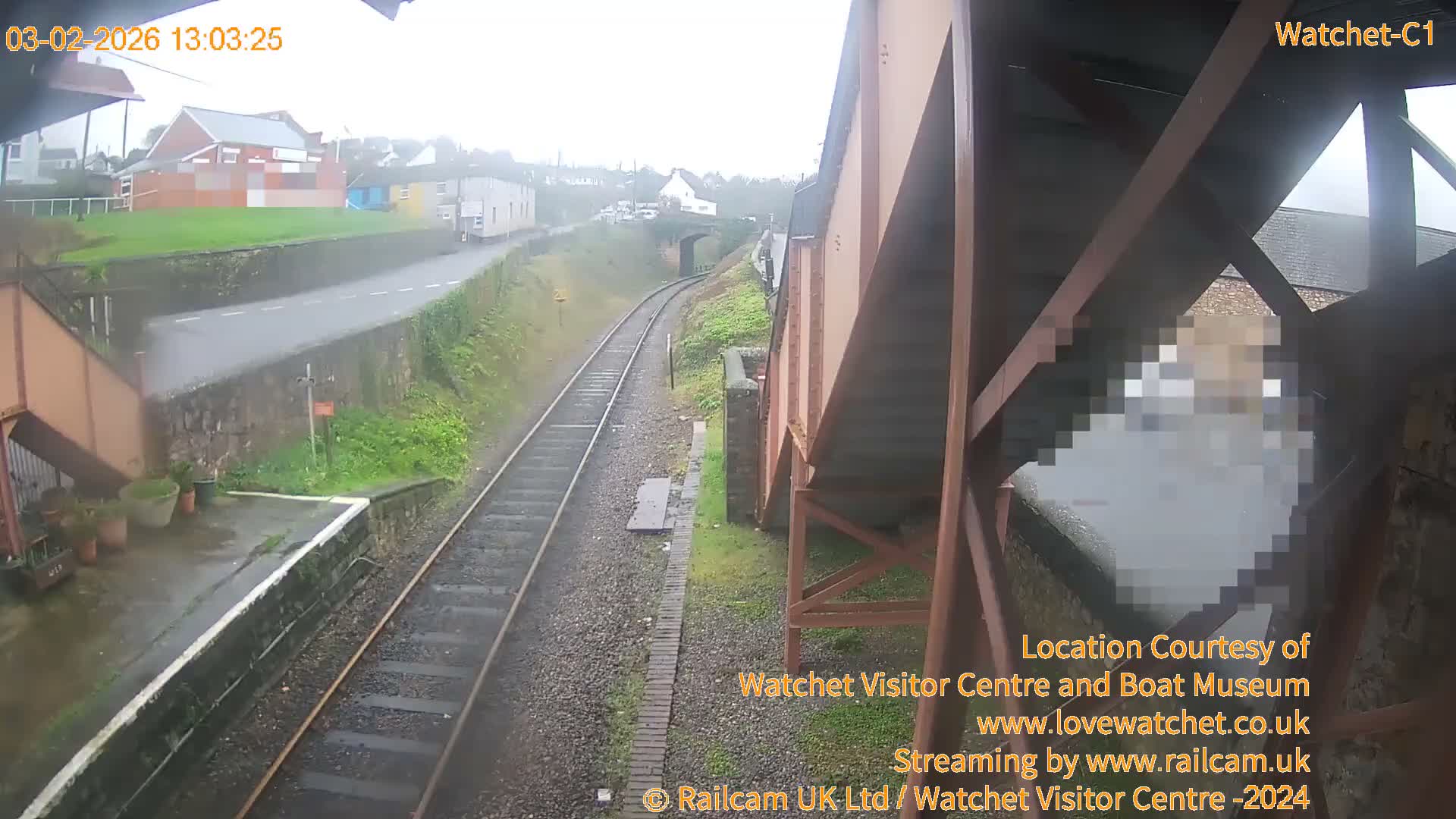 Watchet Railway Station (West Somerset Railway) Southwest Live Cam  - Somerset, South West, England, United Kingdom