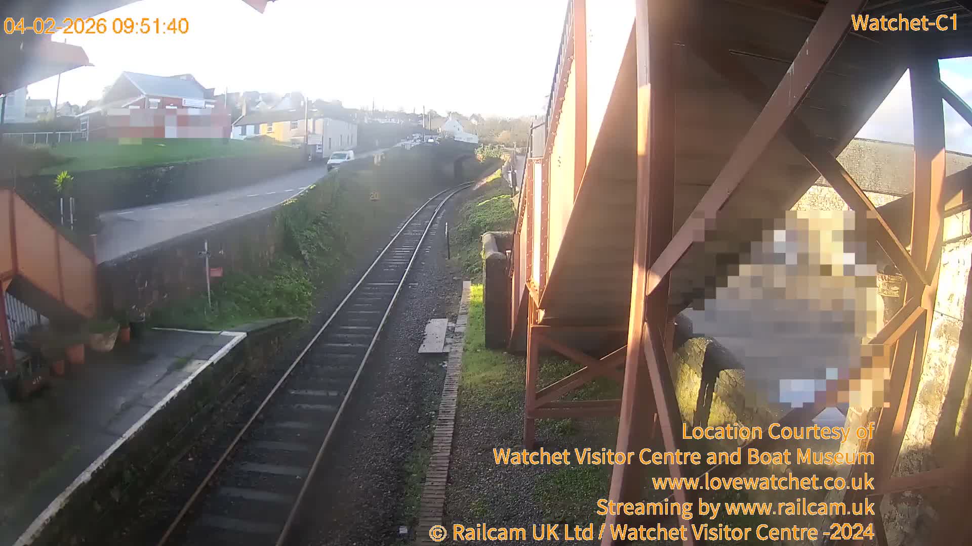 Watchet Railway Station (West Somerset Railway) Southwest Live Cam  - Somerset, South West, England, United Kingdom