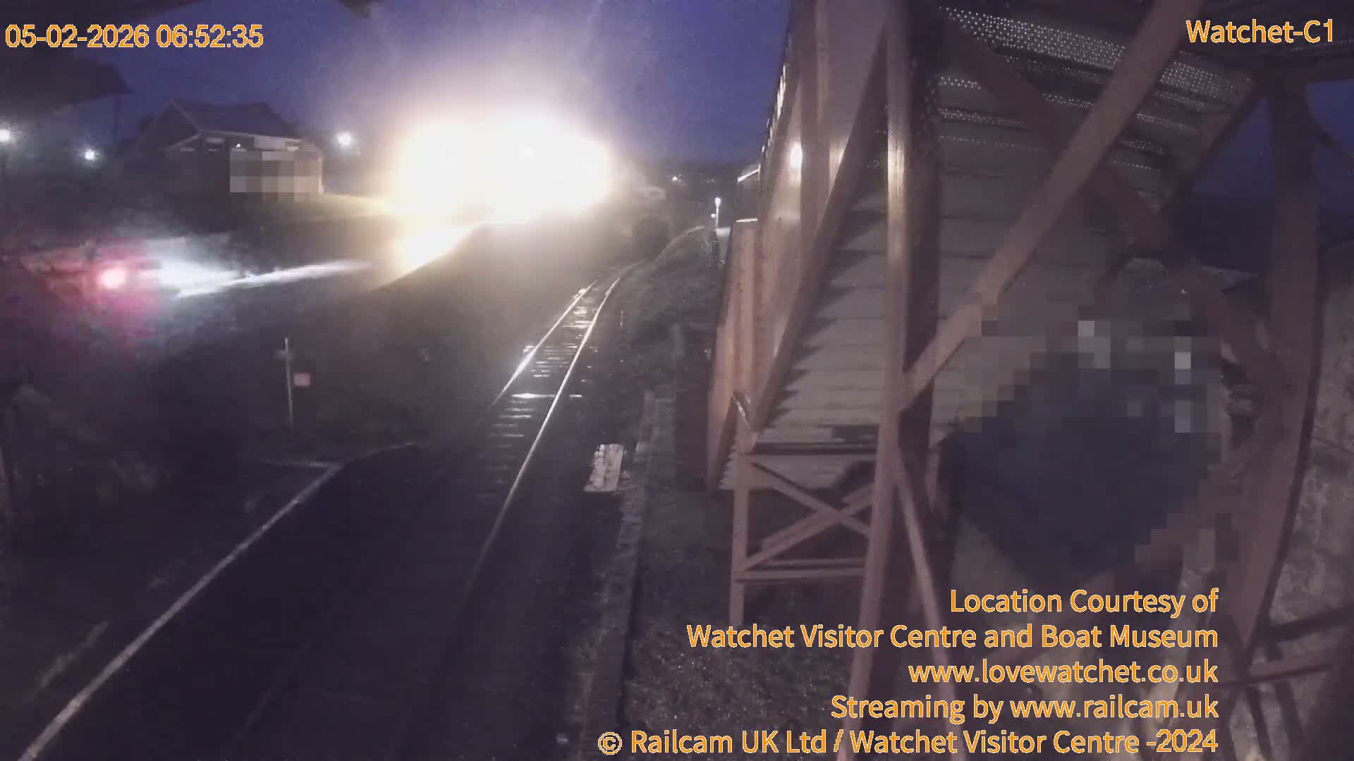 Watchet Railway Station (West Somerset Railway) Southwest Live Cam  - Somerset, South West, England, United Kingdom