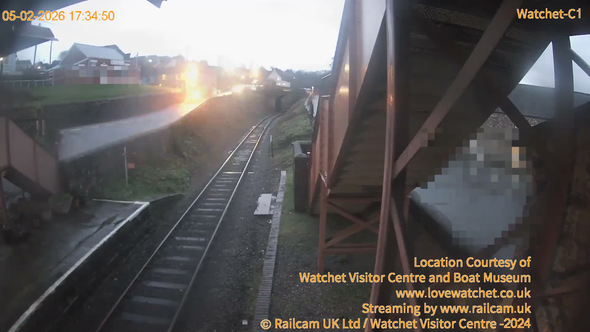 Watchet Railway Station (West Somerset Railway) Southwest Live Cam  - Somerset, South West, England, United Kingdom