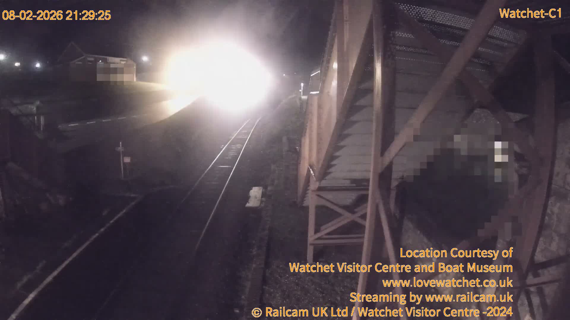 Watchet Railway Station (West Somerset Railway) Southwest Live Cam  - Somerset, South West, England, United Kingdom