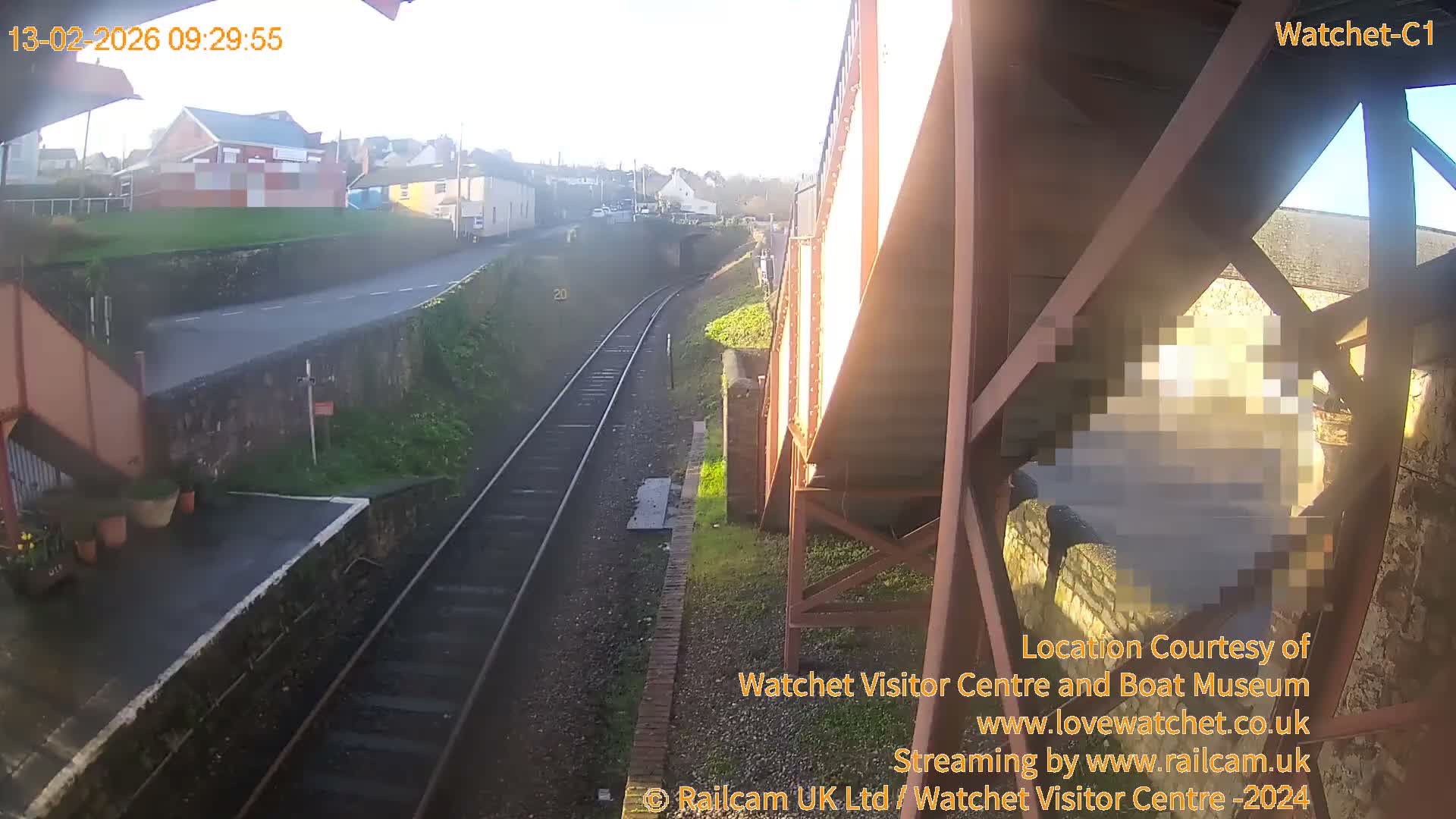 Watchet Railway Station (West Somerset Railway) Southwest Live Cam  - Somerset, South West, England, United Kingdom