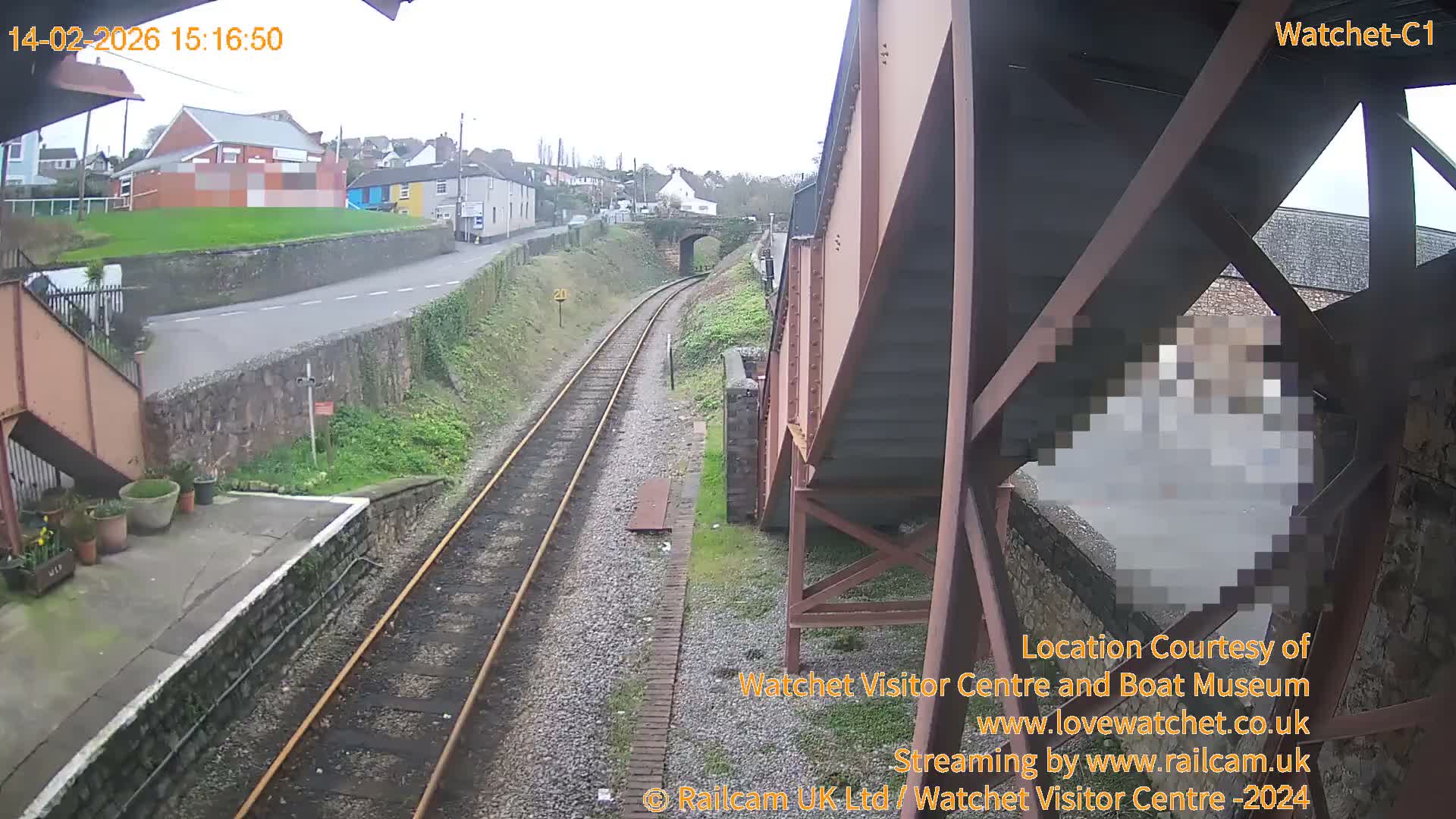 Watchet Railway Station (West Somerset Railway) Southwest Live Cam  - Somerset, South West, England, United Kingdom