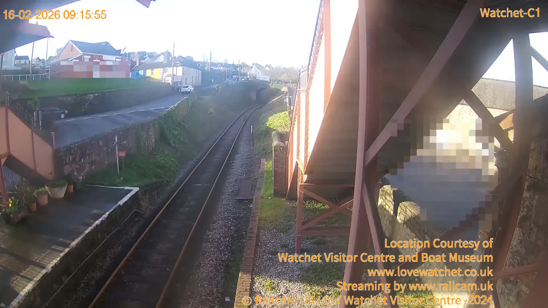 Watchet Railway Station (West Somerset Railway) Southwest Live Cam  - Somerset, South West, England, United Kingdom