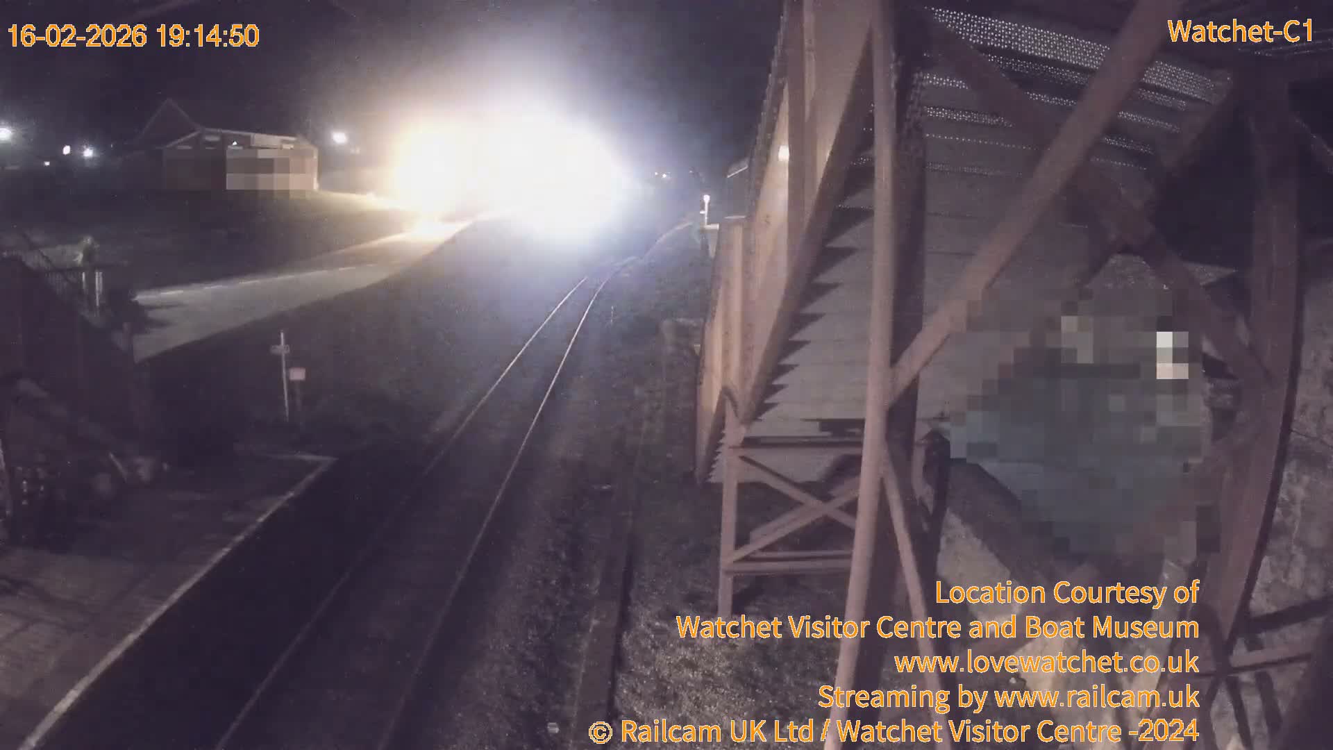 Watchet Railway Station (West Somerset Railway) Southwest Live Cam  - Somerset, South West, England, United Kingdom