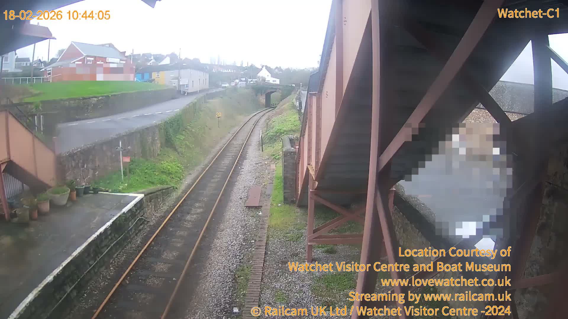 Watchet Railway Station (West Somerset Railway) Southwest Live Cam  - Somerset, South West, England, United Kingdom