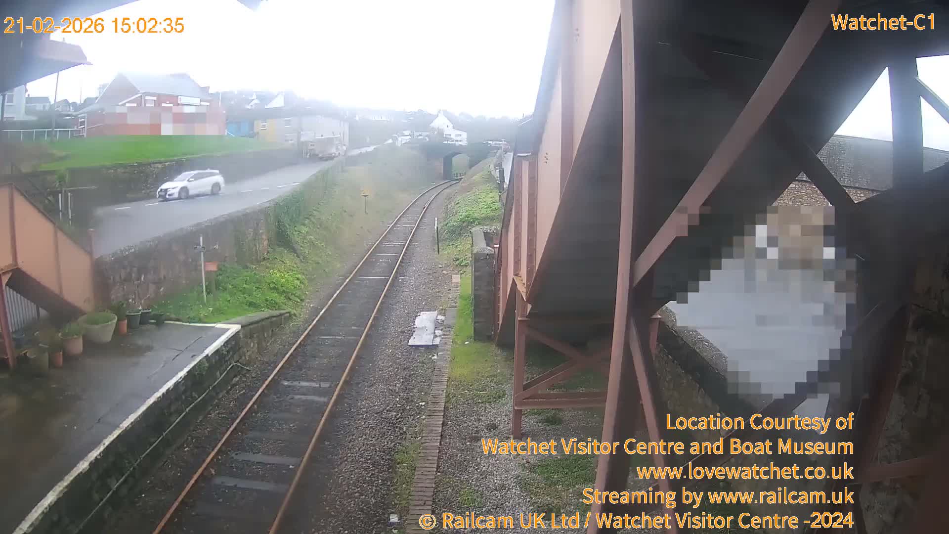 Watchet Railway Station (West Somerset Railway) Southwest Live Cam  - Somerset, South West, England, United Kingdom