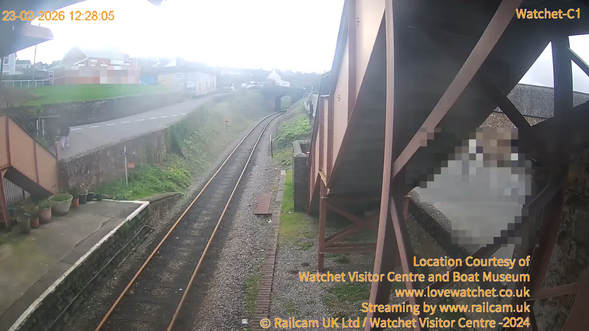 Watchet Railway Station (West Somerset Railway) Southwest Live Cam  - Somerset, South West, England, United Kingdom