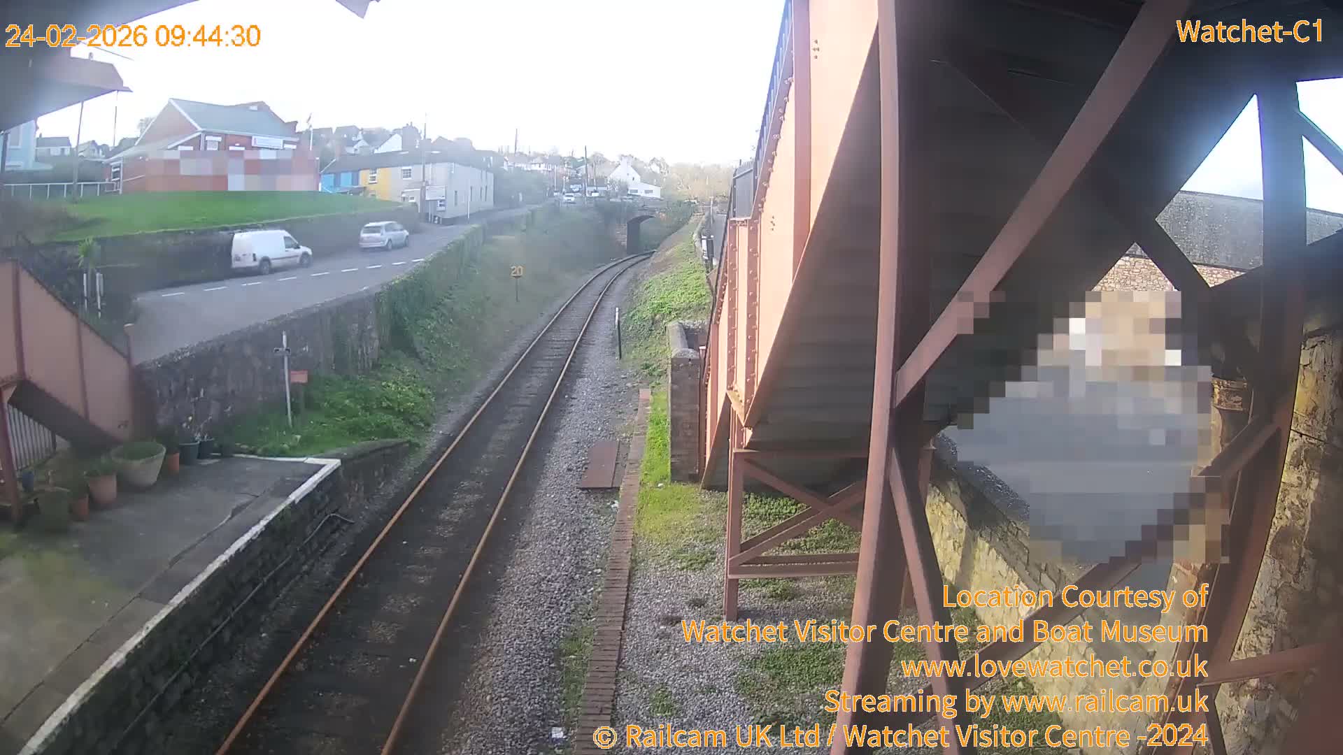 Watchet Railway Station (West Somerset Railway) Southwest Live Cam  - Somerset, South West, England, United Kingdom