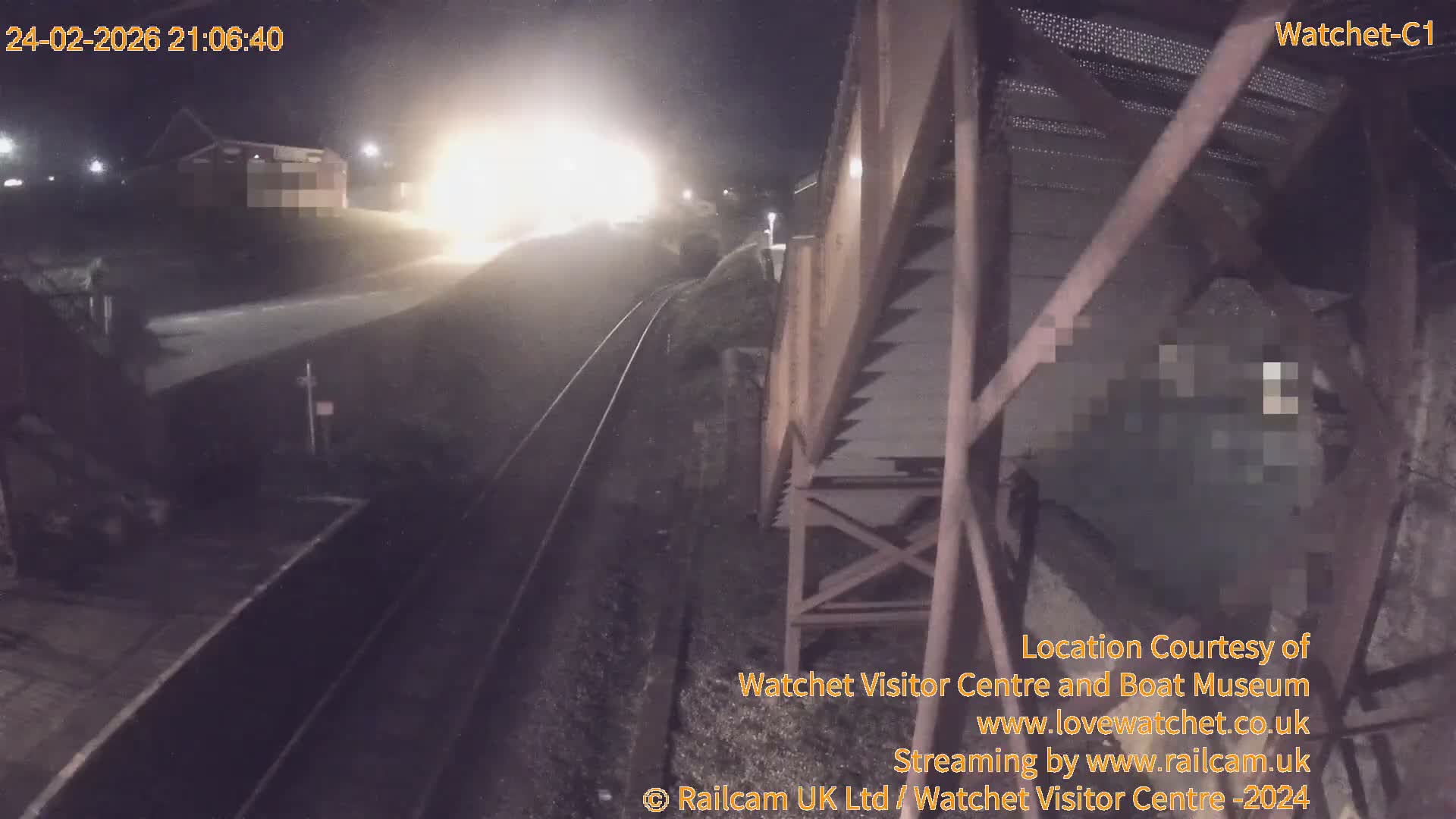 Watchet Railway Station (West Somerset Railway) Southwest Live Cam  - Somerset, South West, England, United Kingdom
