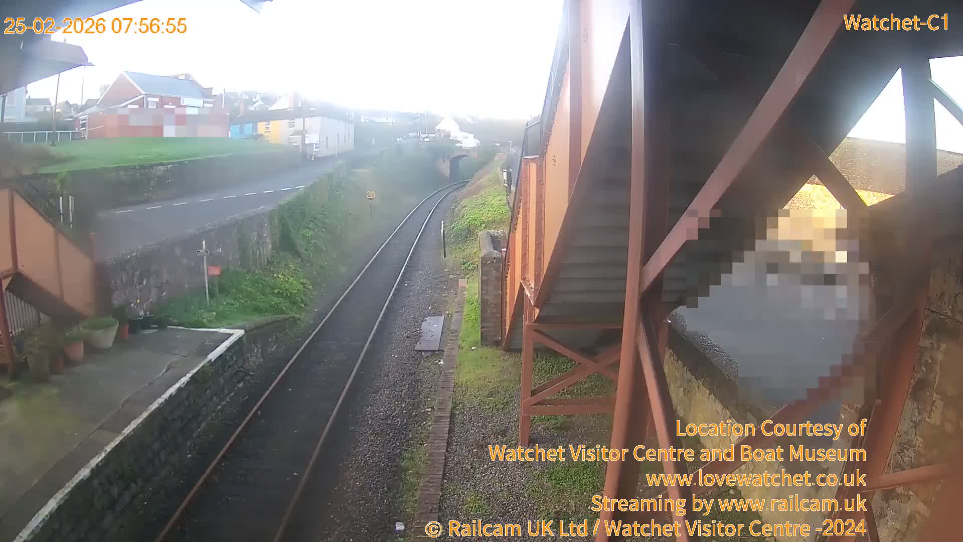 Watchet Railway Station (West Somerset Railway) Southwest Live Cam  - Somerset, South West, England, United Kingdom