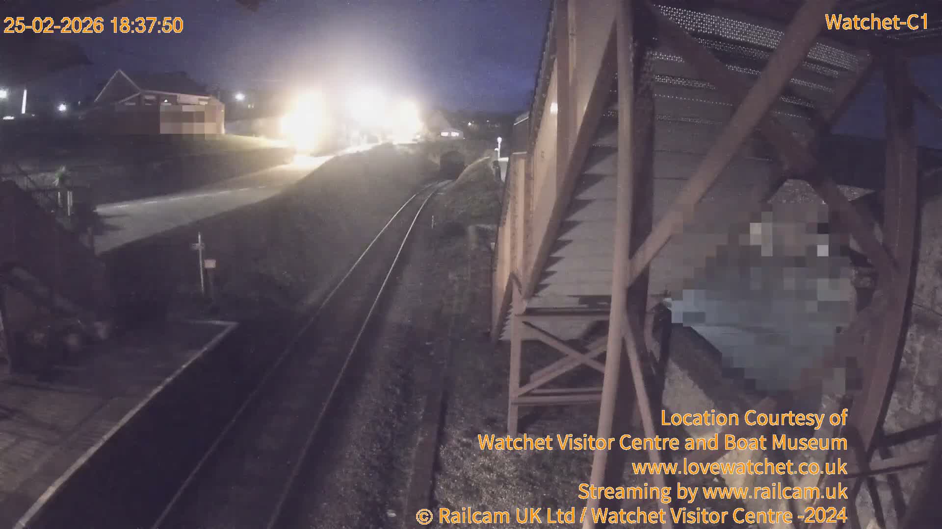 Watchet Railway Station (West Somerset Railway) Southwest Live Cam  - Somerset, South West, England, United Kingdom