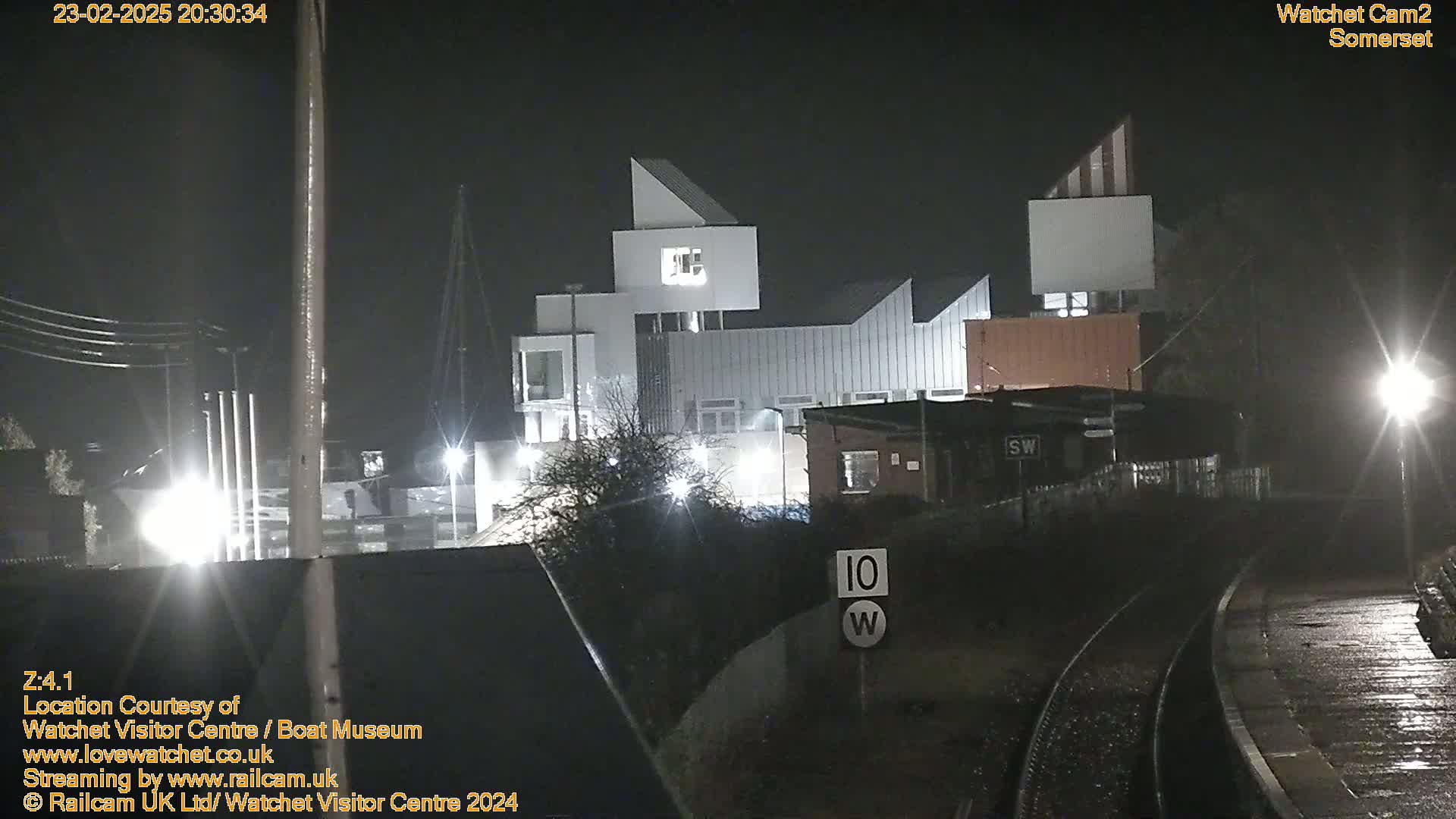 Watchet Boat Museum & Watchet Railway Station (West Somerset Railway) Northeast Live Cam  - Somerset, South West, England, United Kingdom