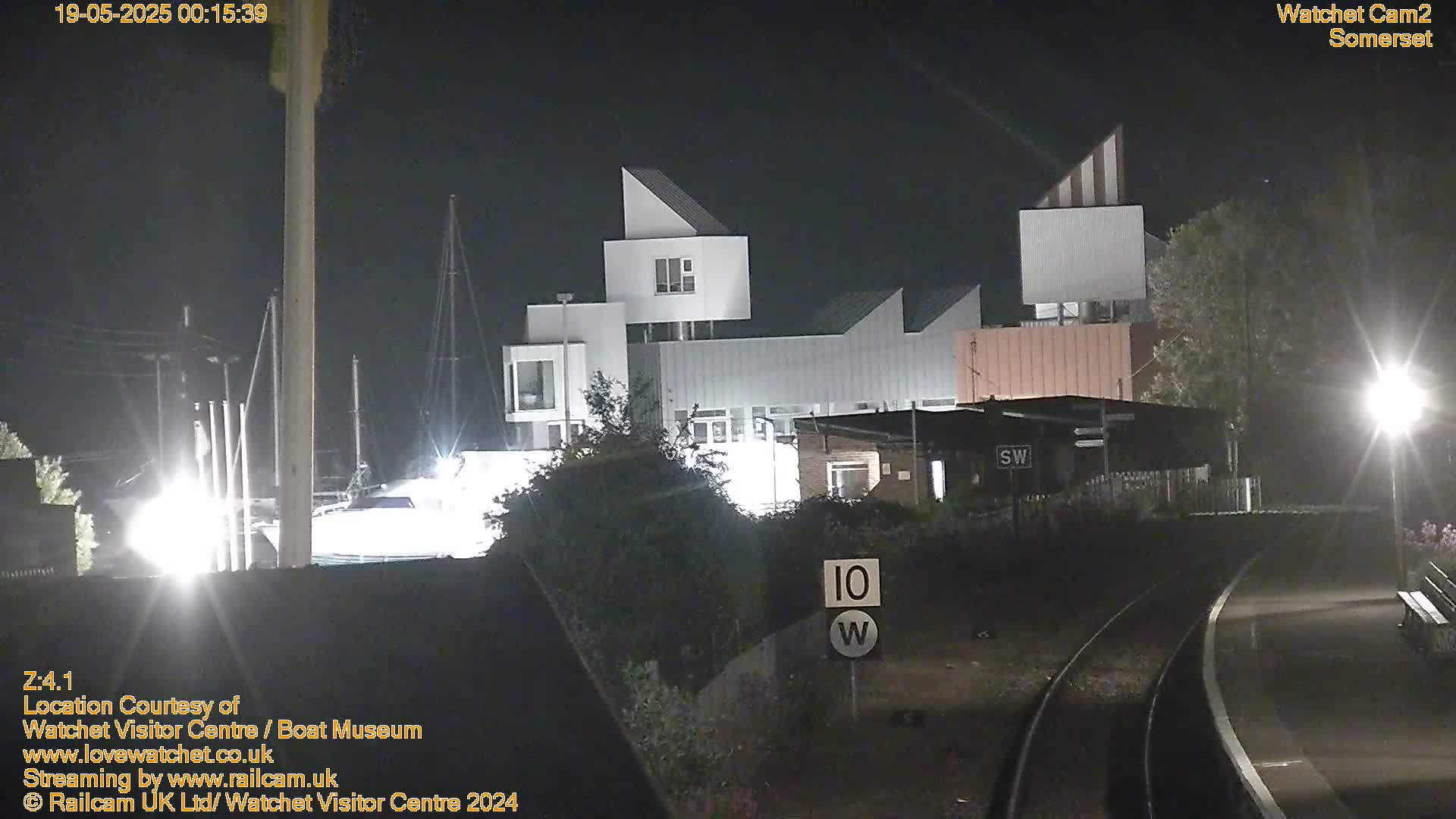 Watchet Boat Museum & Watchet Railway Station (West Somerset Railway) Northeast Live Cam  - Somerset, South West, England, United Kingdom