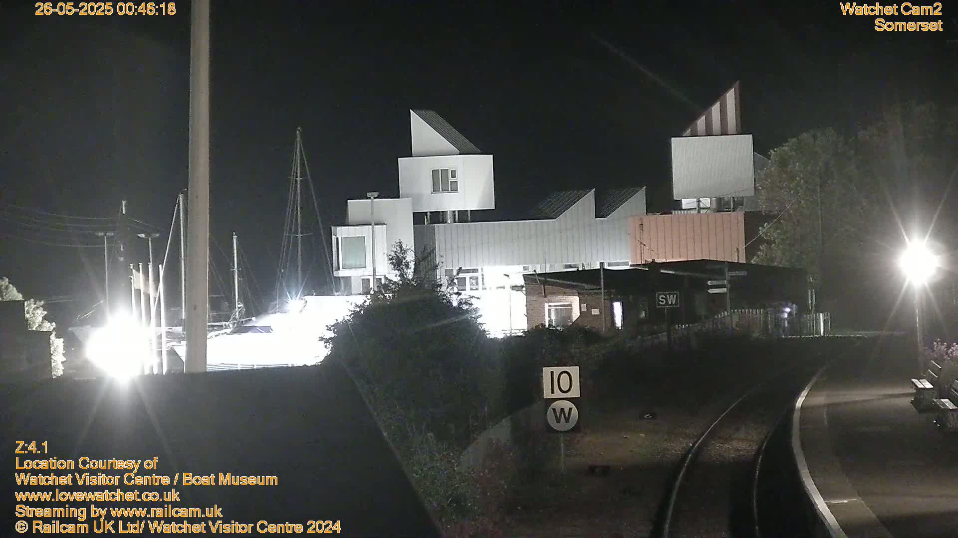 Watchet Boat Museum & Watchet Railway Station (West Somerset Railway) Northeast Live Cam  - Somerset, South West, England, United Kingdom