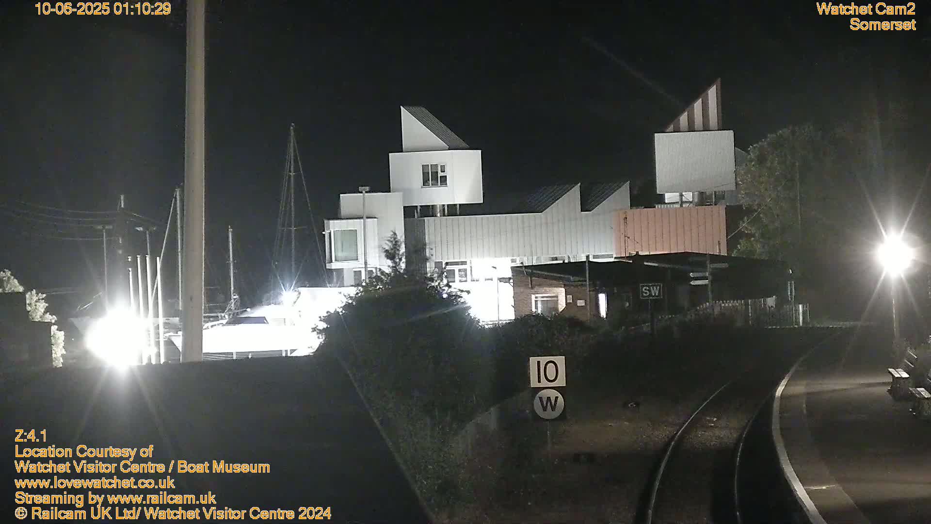 Watchet Boat Museum & Watchet Railway Station (West Somerset Railway) Northeast Live Cam  - Somerset, South West, England, United Kingdom