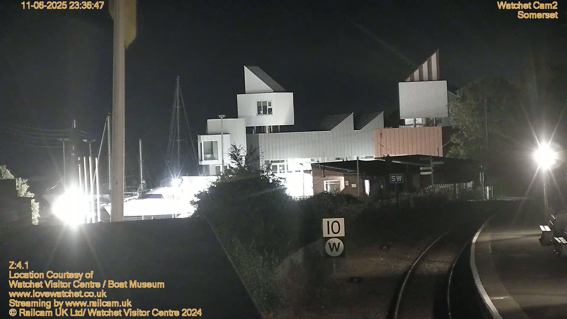Watchet Boat Museum & Watchet Railway Station (West Somerset Railway) Northeast Live Cam  - Somerset, South West, England, United Kingdom