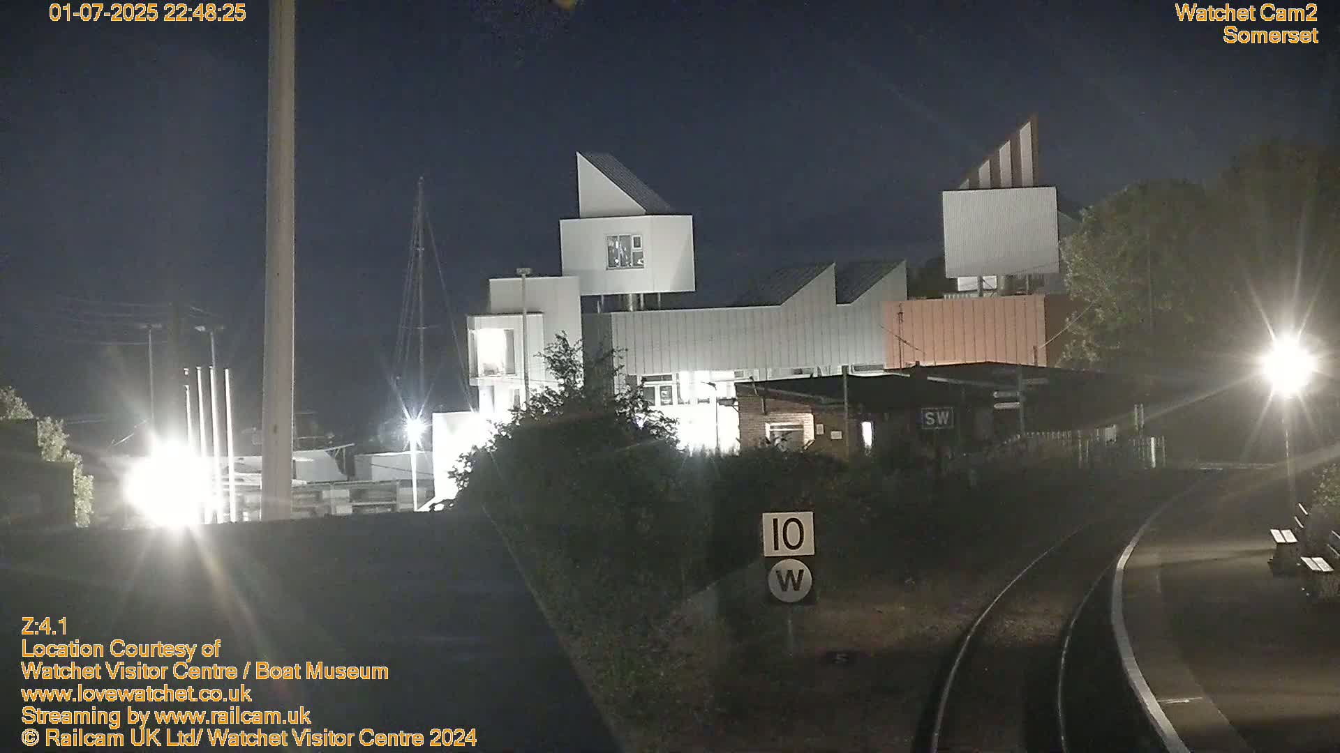 Watchet Boat Museum & Watchet Railway Station (West Somerset Railway) Northeast Live Cam  - Somerset, South West, England, United Kingdom