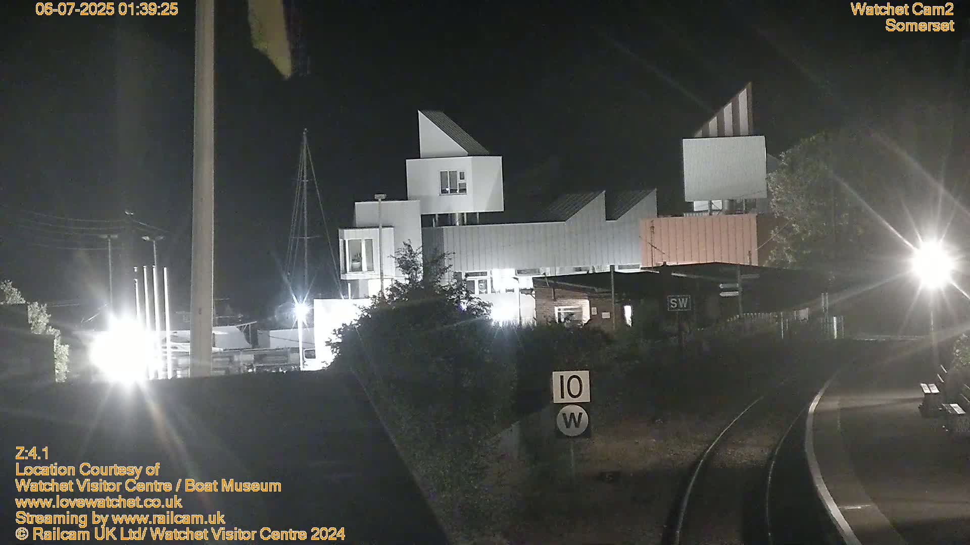 Watchet Boat Museum & Watchet Railway Station (West Somerset Railway) Northeast Live Cam  - Somerset, South West, England, United Kingdom