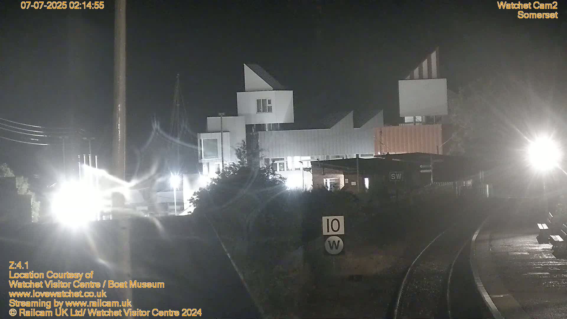 Watchet Boat Museum & Watchet Railway Station (West Somerset Railway) Northeast Live Cam  - Somerset, South West, England, United Kingdom