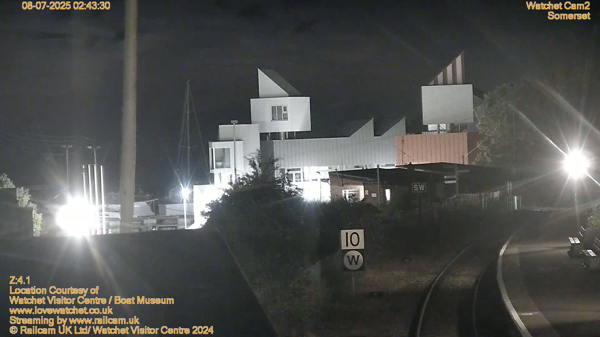 Watchet Boat Museum & Watchet Railway Station (West Somerset Railway) Northeast Live Cam  - Somerset, South West, England, United Kingdom