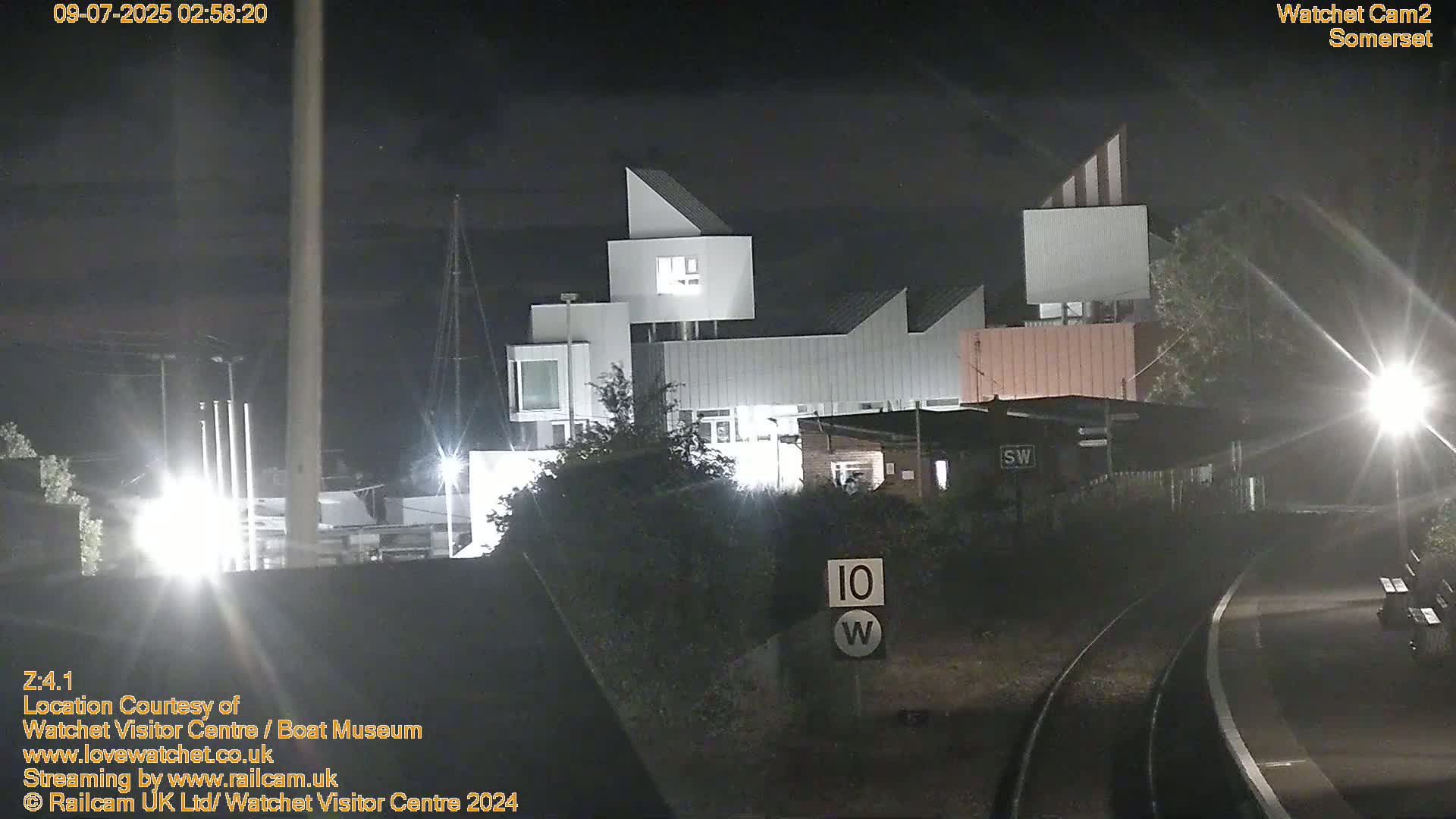 Watchet Boat Museum & Watchet Railway Station (West Somerset Railway) Northeast Live Cam  - Somerset, South West, England, United Kingdom