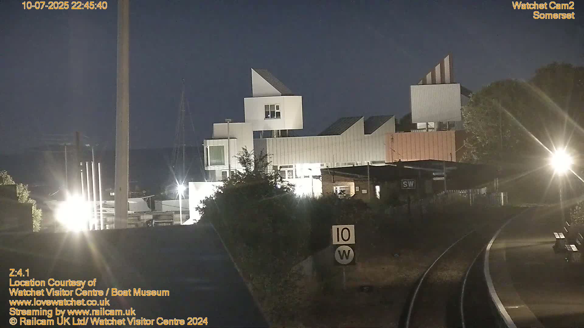 Watchet Boat Museum & Watchet Railway Station (West Somerset Railway) Northeast Live Cam  - Somerset, South West, England, United Kingdom