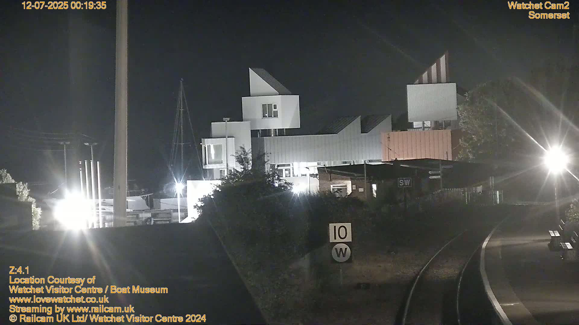 Watchet Boat Museum & Watchet Railway Station (West Somerset Railway) Northeast Live Cam  - Somerset, South West, England, United Kingdom