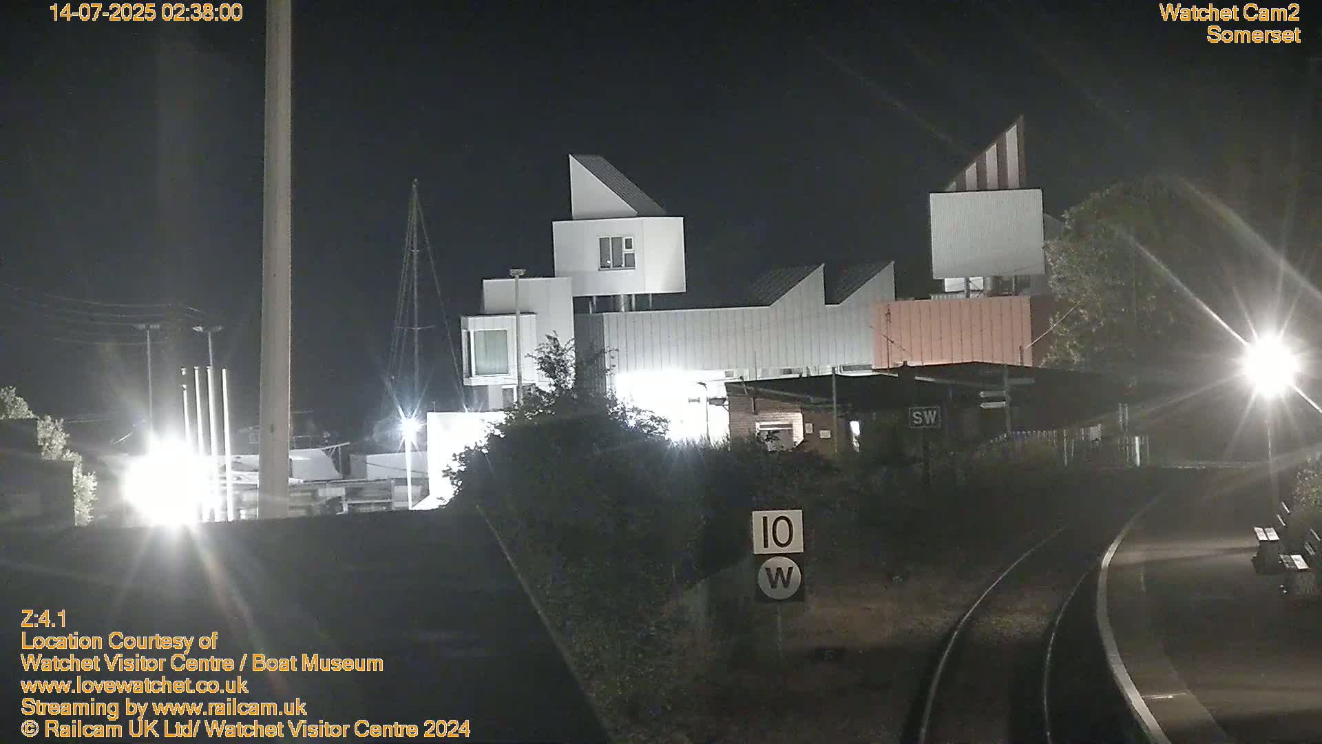 Watchet Boat Museum & Watchet Railway Station (West Somerset Railway) Northeast Live Cam  - Somerset, South West, England, United Kingdom