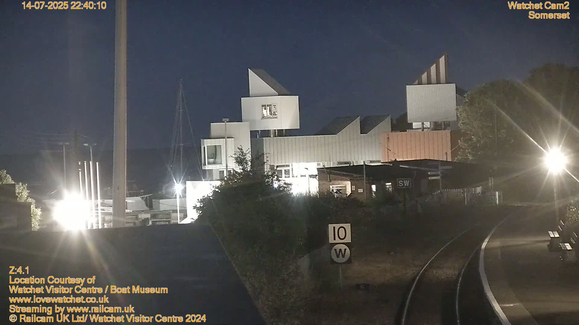 Watchet Boat Museum & Watchet Railway Station (West Somerset Railway) Northeast Live Cam  - Somerset, South West, England, United Kingdom