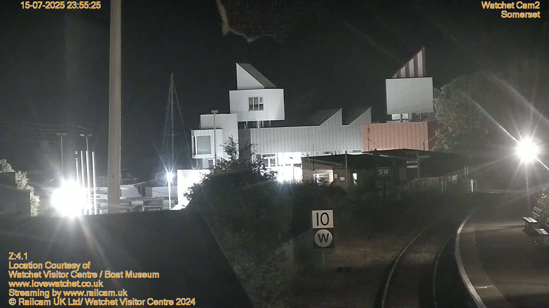 Watchet Boat Museum & Watchet Railway Station (West Somerset Railway) Northeast Live Cam  - Somerset, South West, England, United Kingdom