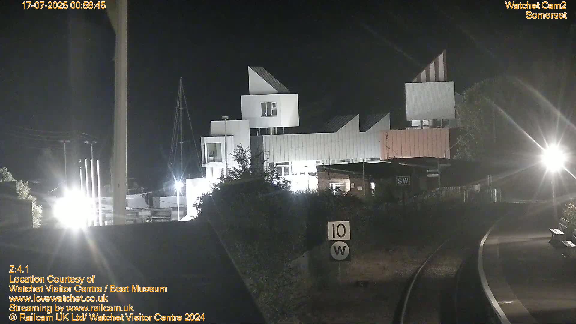 Watchet Boat Museum & Watchet Railway Station (West Somerset Railway) Northeast Live Cam  - Somerset, South West, England, United Kingdom