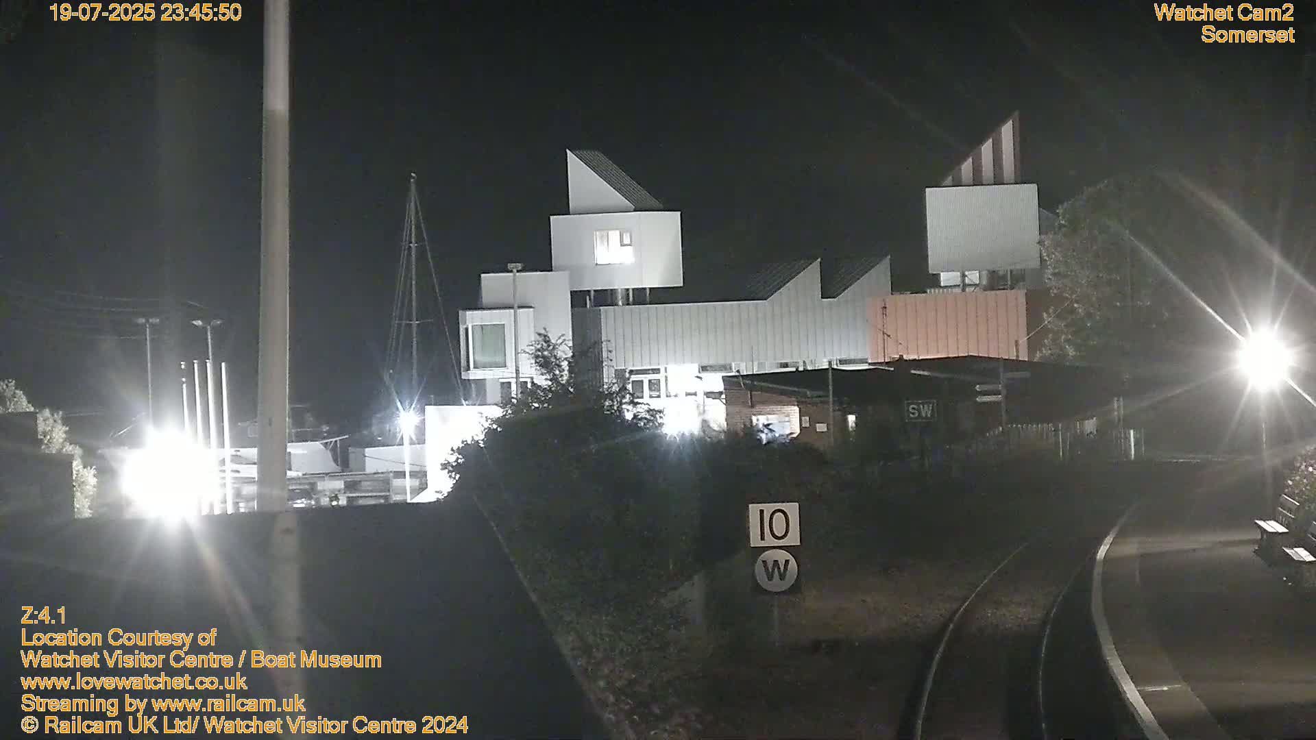 Watchet Boat Museum & Watchet Railway Station (West Somerset Railway) Northeast Live Cam  - Somerset, South West, England, United Kingdom