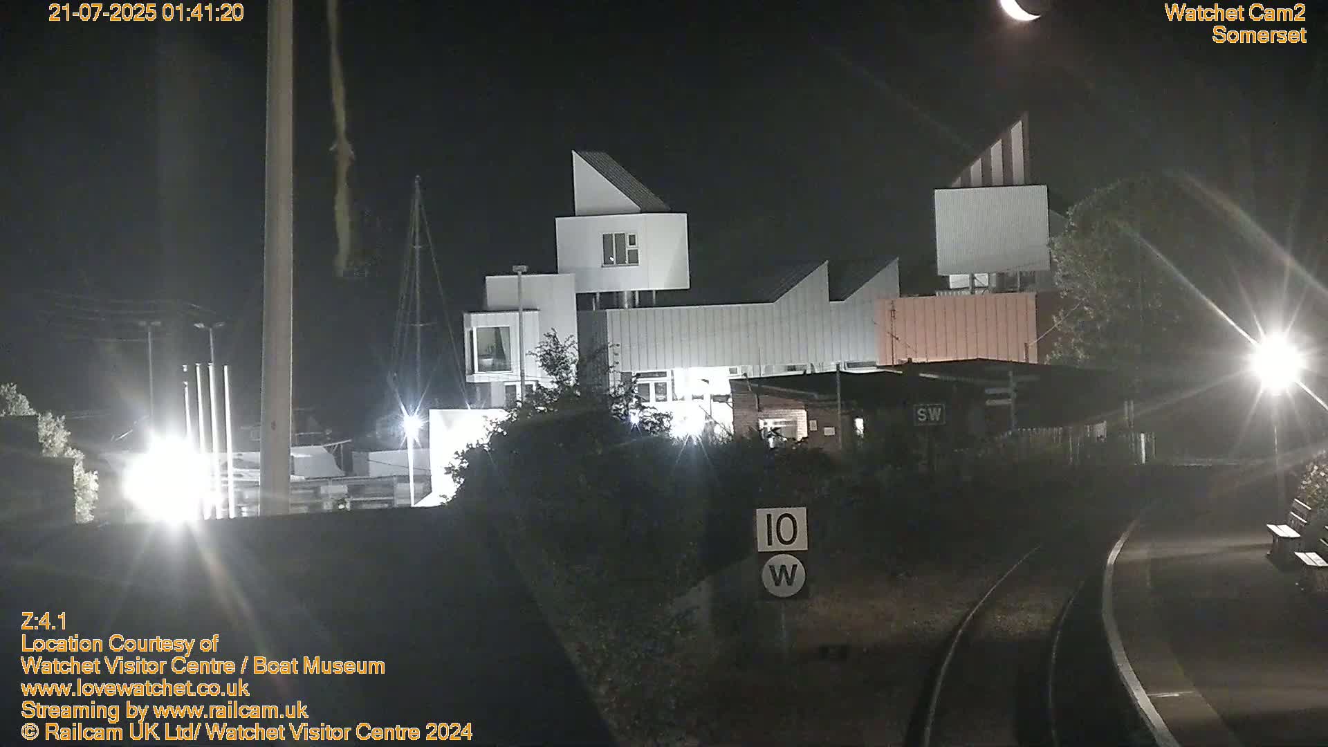 Watchet Boat Museum & Watchet Railway Station (West Somerset Railway) Northeast Live Cam  - Somerset, South West, England, United Kingdom