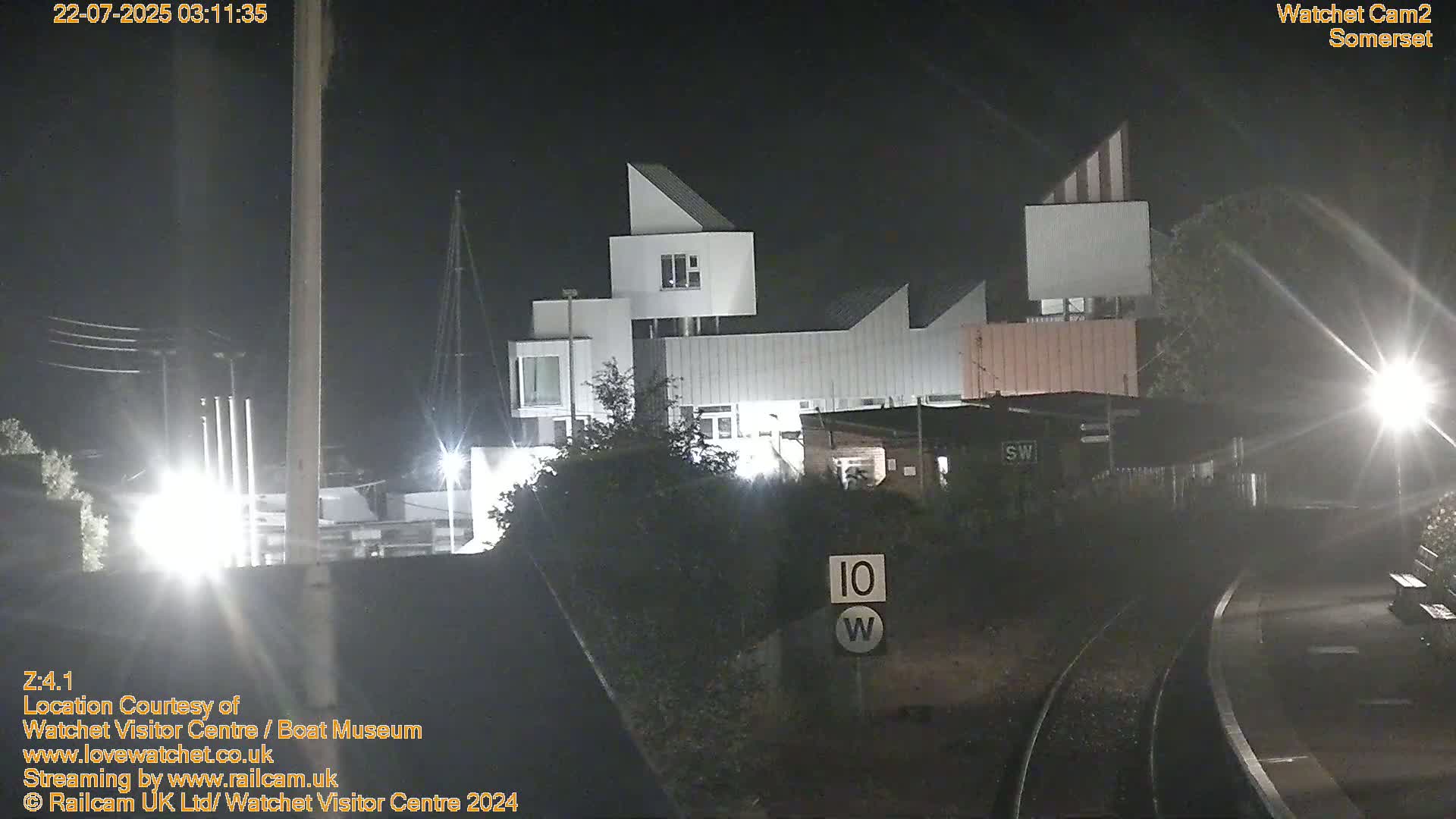 Watchet Boat Museum & Watchet Railway Station (West Somerset Railway) Northeast Live Cam  - Somerset, South West, England, United Kingdom