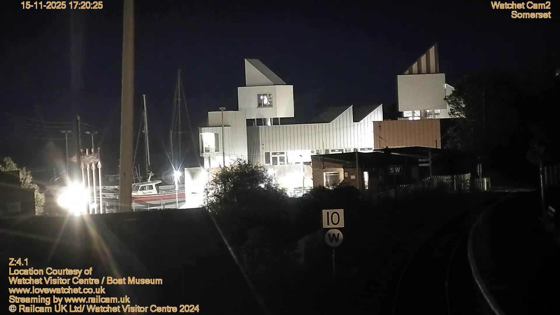 Watchet Boat Museum & Watchet Railway Station (West Somerset Railway) Northeast Live Cam  - Somerset, South West, England, United Kingdom