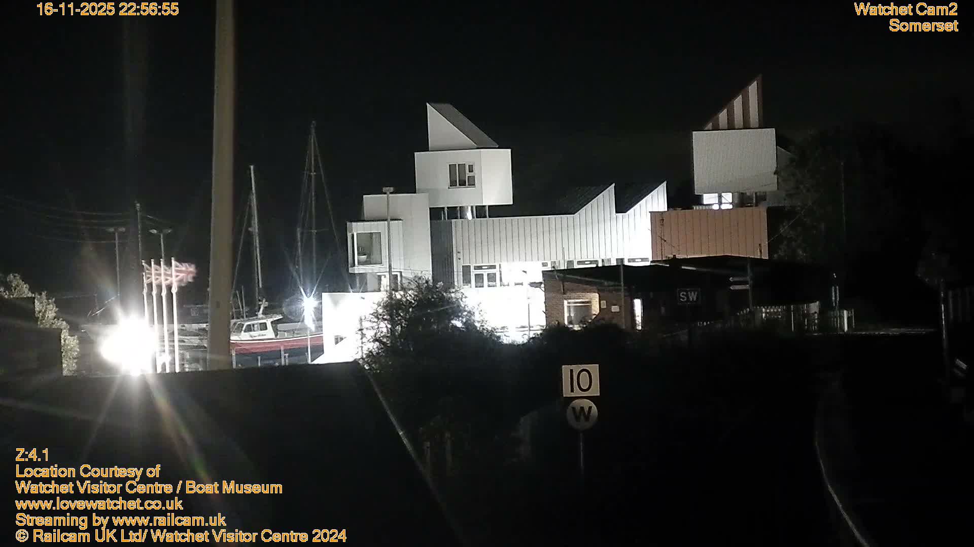 Watchet Boat Museum & Watchet Railway Station (West Somerset Railway) Northeast Live Cam  - Somerset, South West, England, United Kingdom