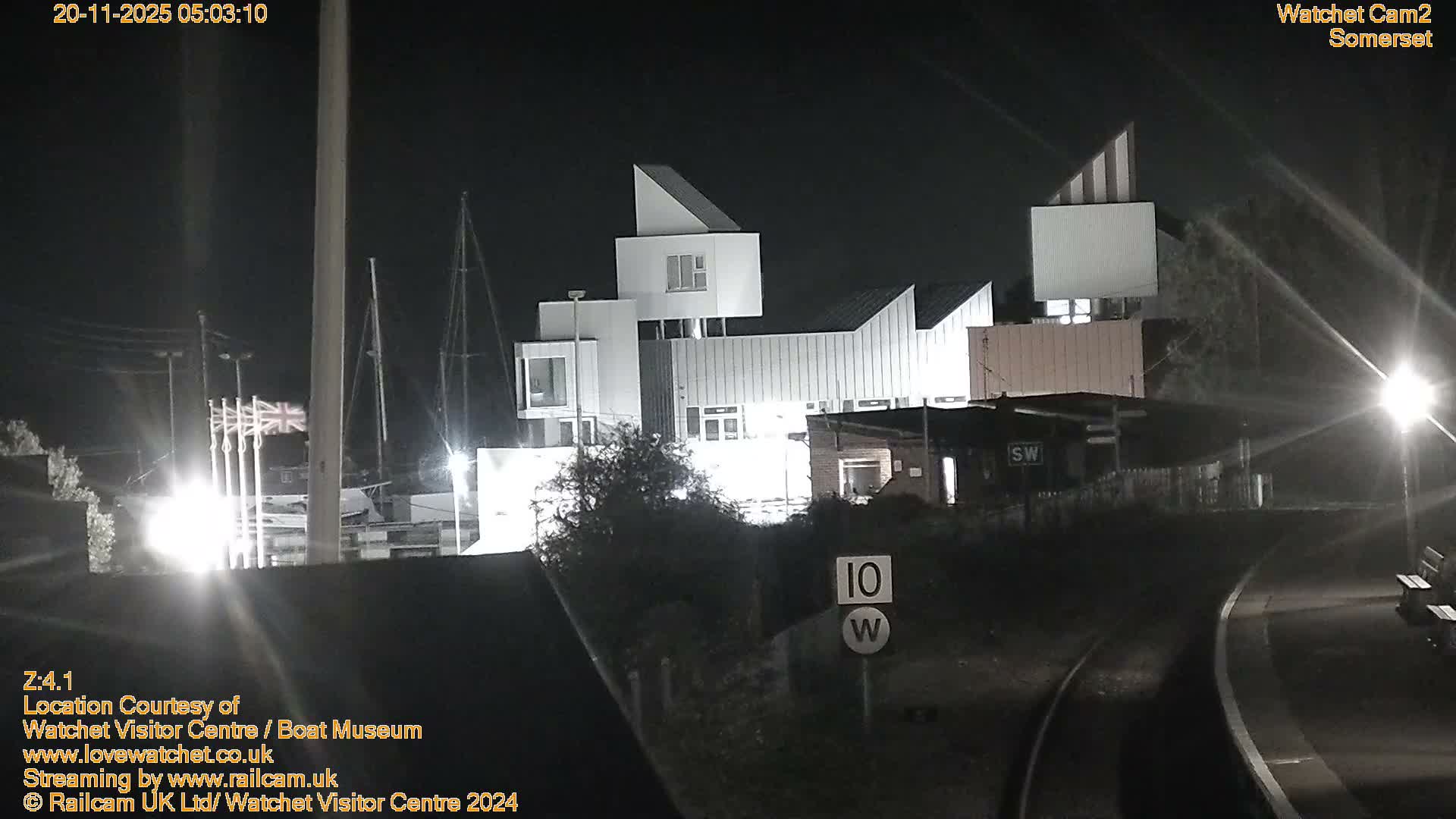 Watchet Boat Museum & Watchet Railway Station (West Somerset Railway) Northeast Live Cam  - Somerset, South West, England, United Kingdom