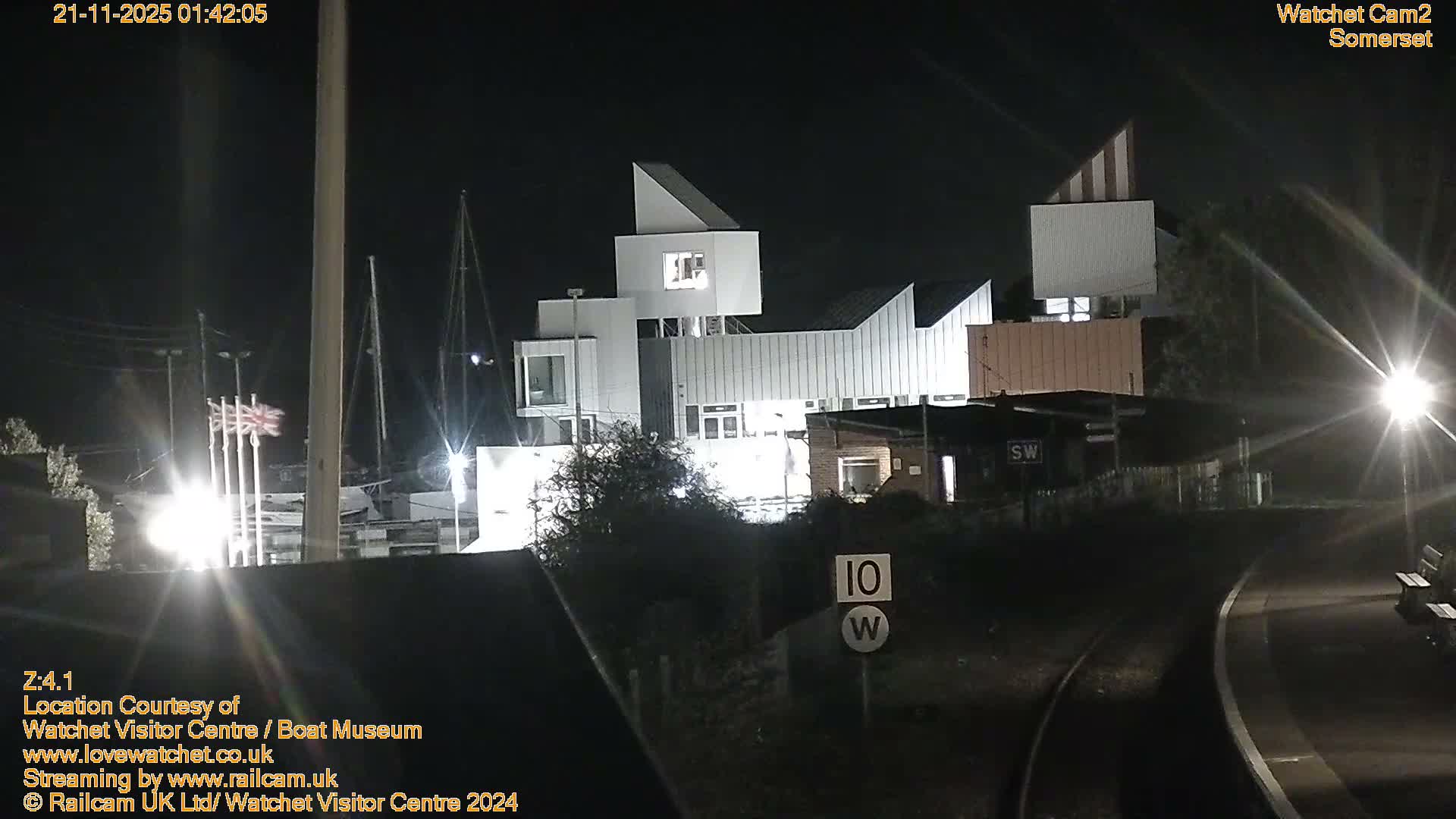 Watchet Boat Museum & Watchet Railway Station (West Somerset Railway) Northeast Live Cam  - Somerset, South West, England, United Kingdom