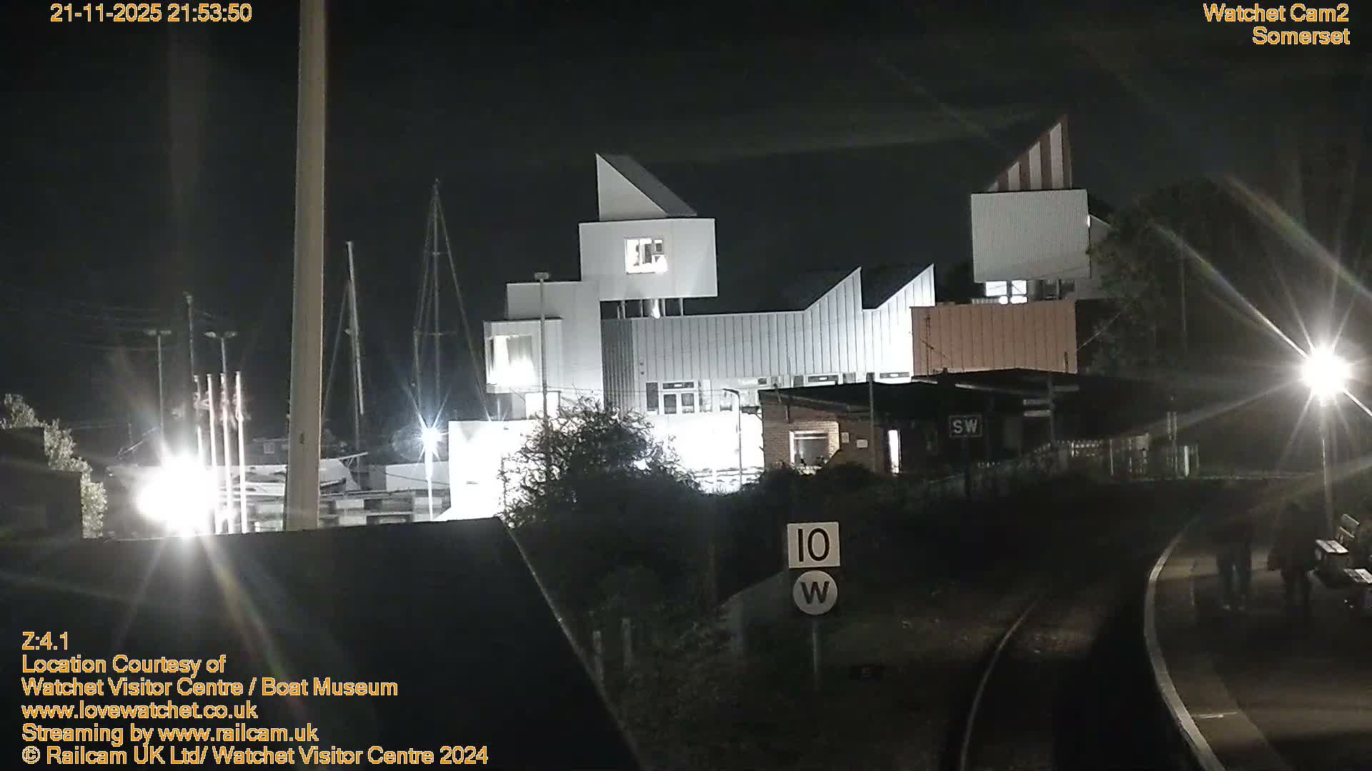Watchet Boat Museum & Watchet Railway Station (West Somerset Railway) Northeast Live Cam  - Somerset, South West, England, United Kingdom