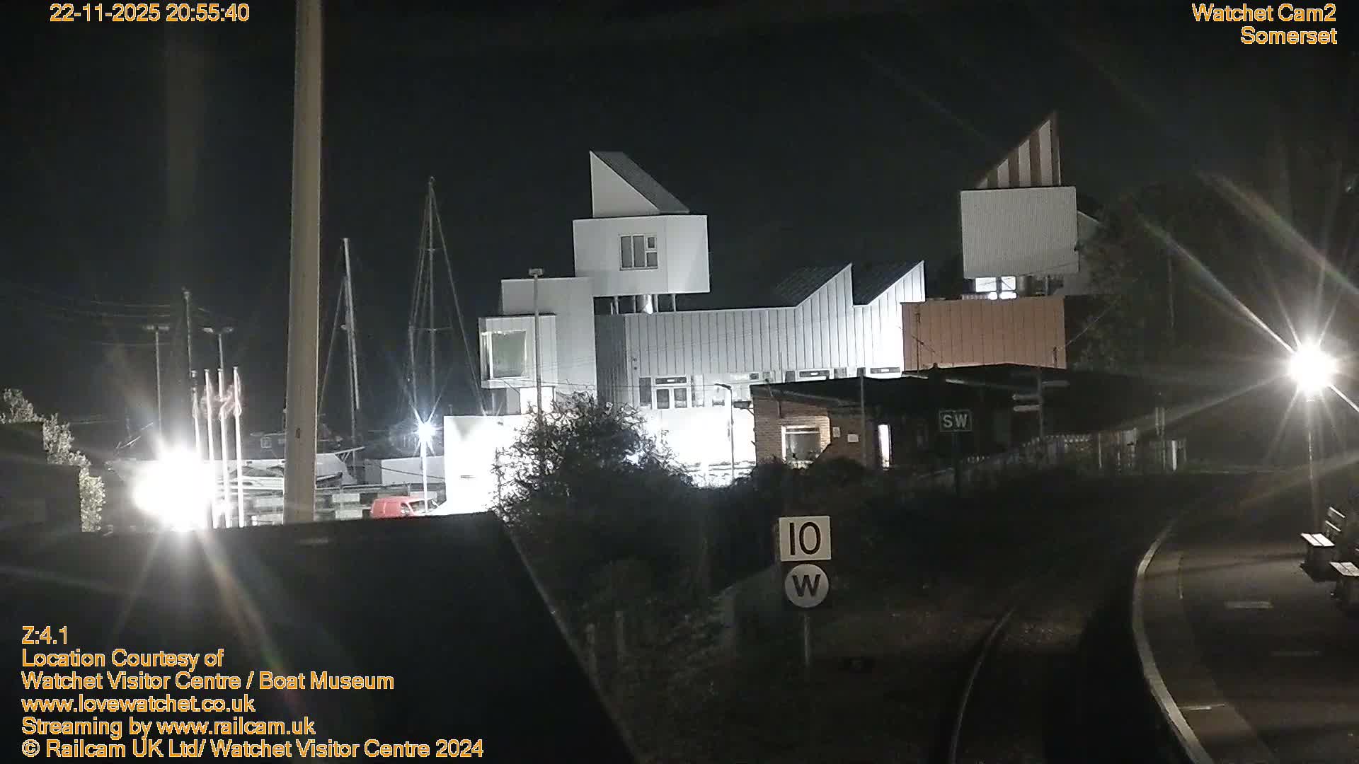 Watchet Boat Museum & Watchet Railway Station (West Somerset Railway) Northeast Live Cam  - Somerset, South West, England, United Kingdom