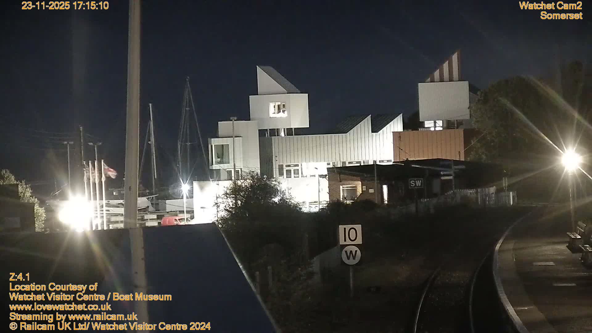 Watchet Boat Museum & Watchet Railway Station (West Somerset Railway) Northeast Live Cam  - Somerset, South West, England, United Kingdom