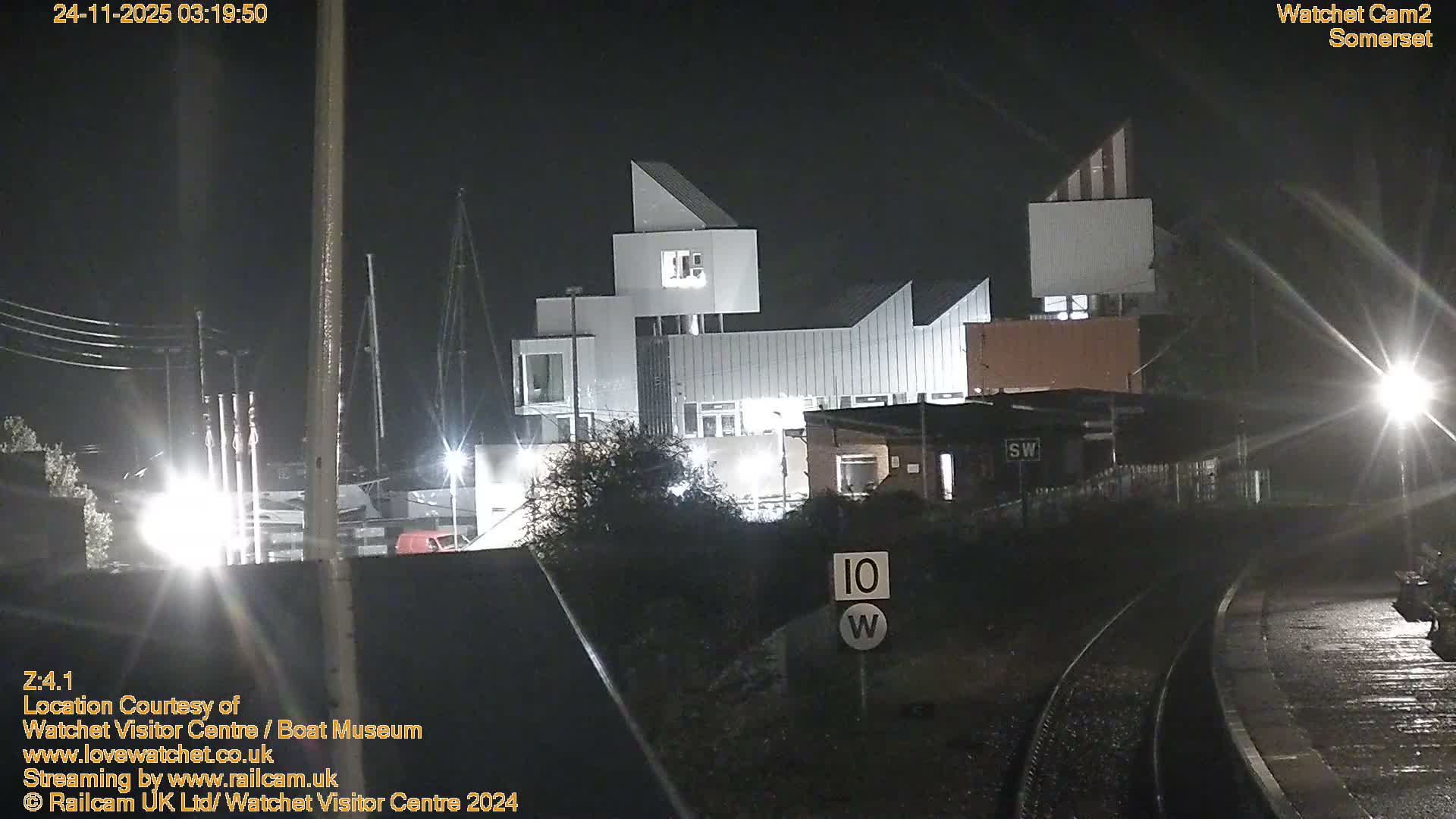 Watchet Boat Museum & Watchet Railway Station (West Somerset Railway) Northeast Live Cam  - Somerset, South West, England, United Kingdom